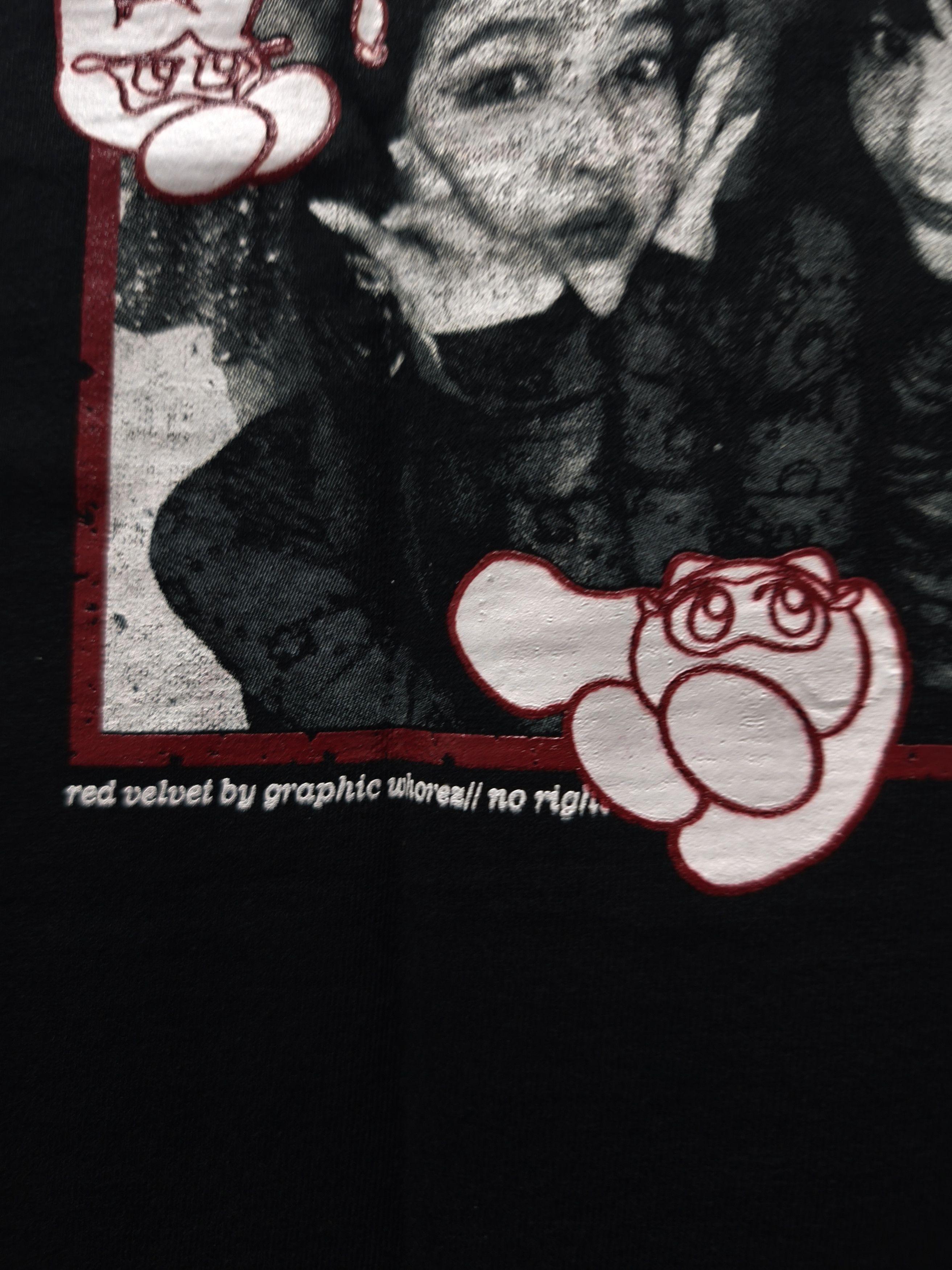 Rap Tees Red Velvet x Have Heart Mashup Fanmade T-shirt Size US XL / EU 56 / 4 - 13 Thumbnail
