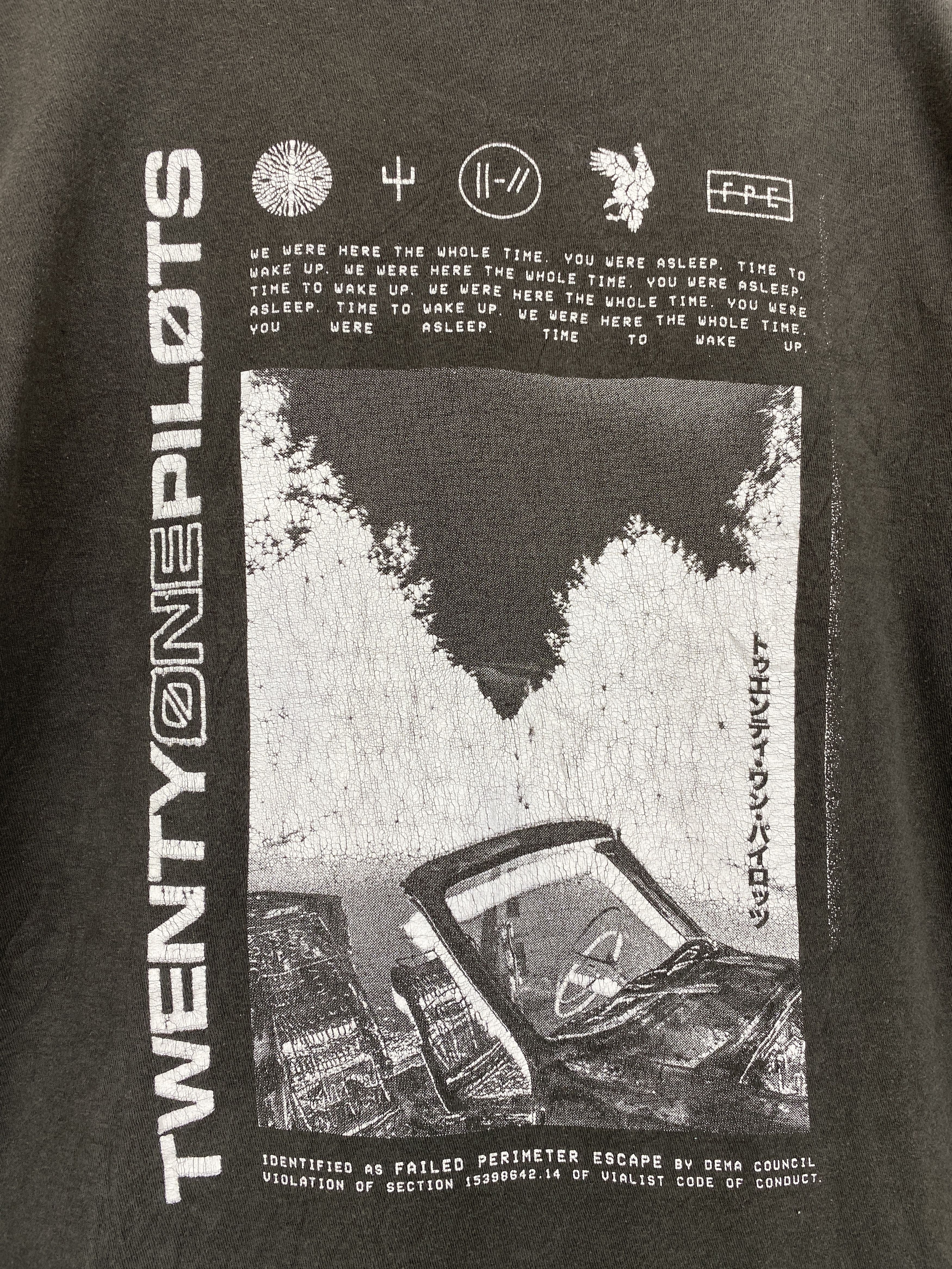 Band Tees × Vintage Vintage Twenty One Pilots Band Tee Shirt Size US L / EU 52-54 / 3 - 5 Thumbnail