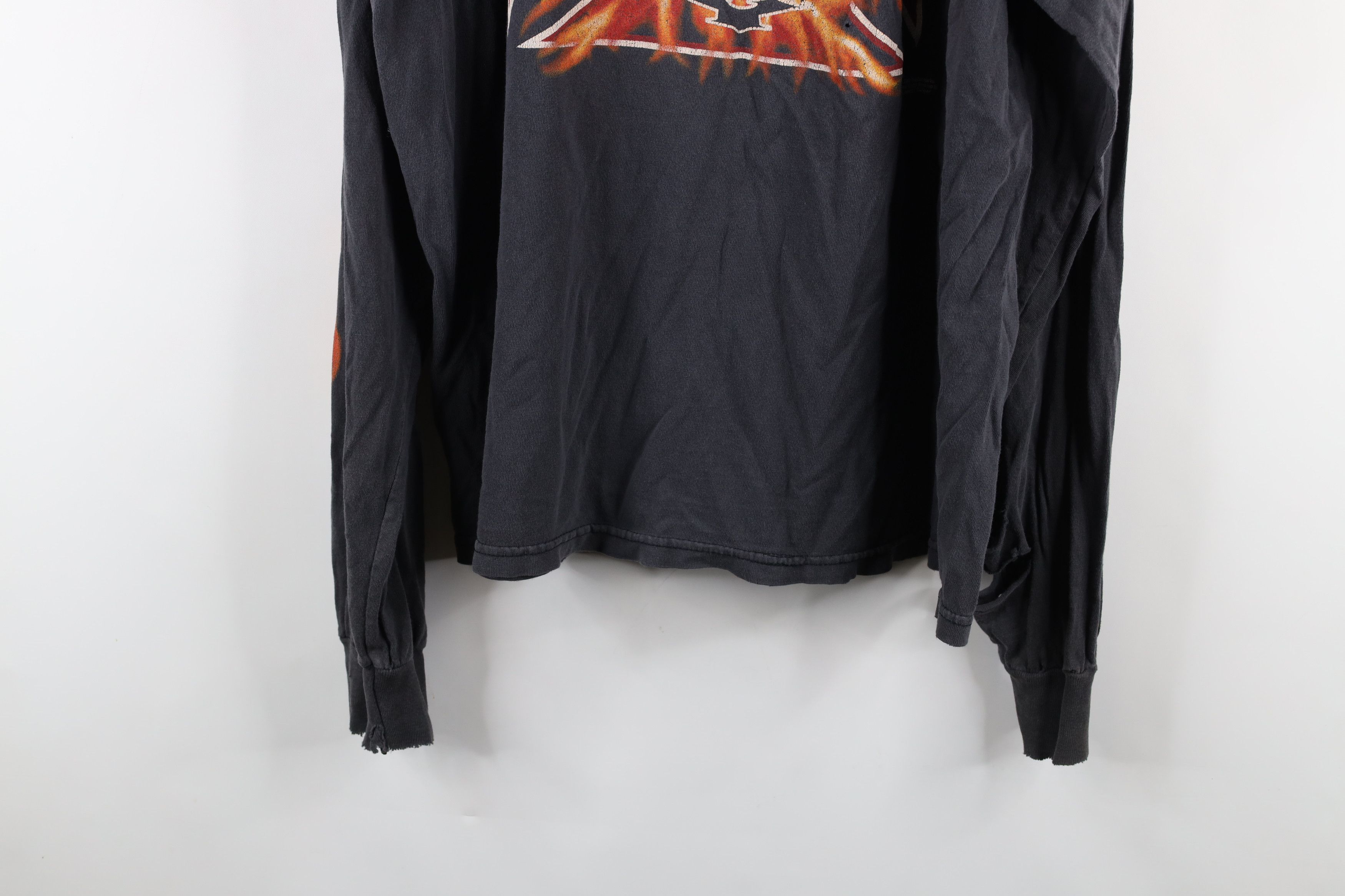 Vintage Vintage 90s Chevy GM Iron Cross Fire Long Sleeve T-Shirt Size US XL / EU 56 / 4 - 19 Thumbnail