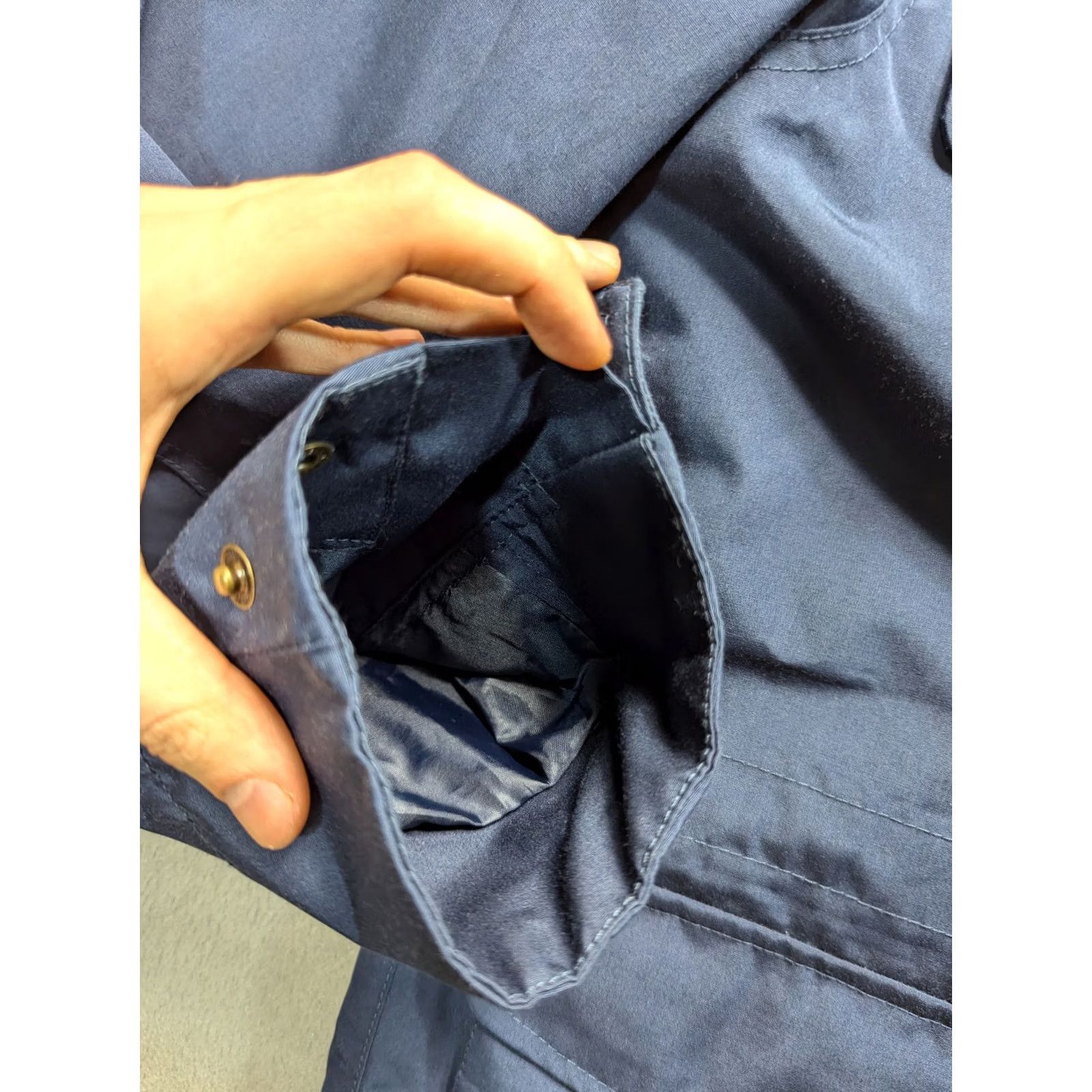 FatFace FAT FACE WATERPROOF M65 BLUE JACKET Mens M Size Size US M / EU 48-50 / 2 - 6 Thumbnail