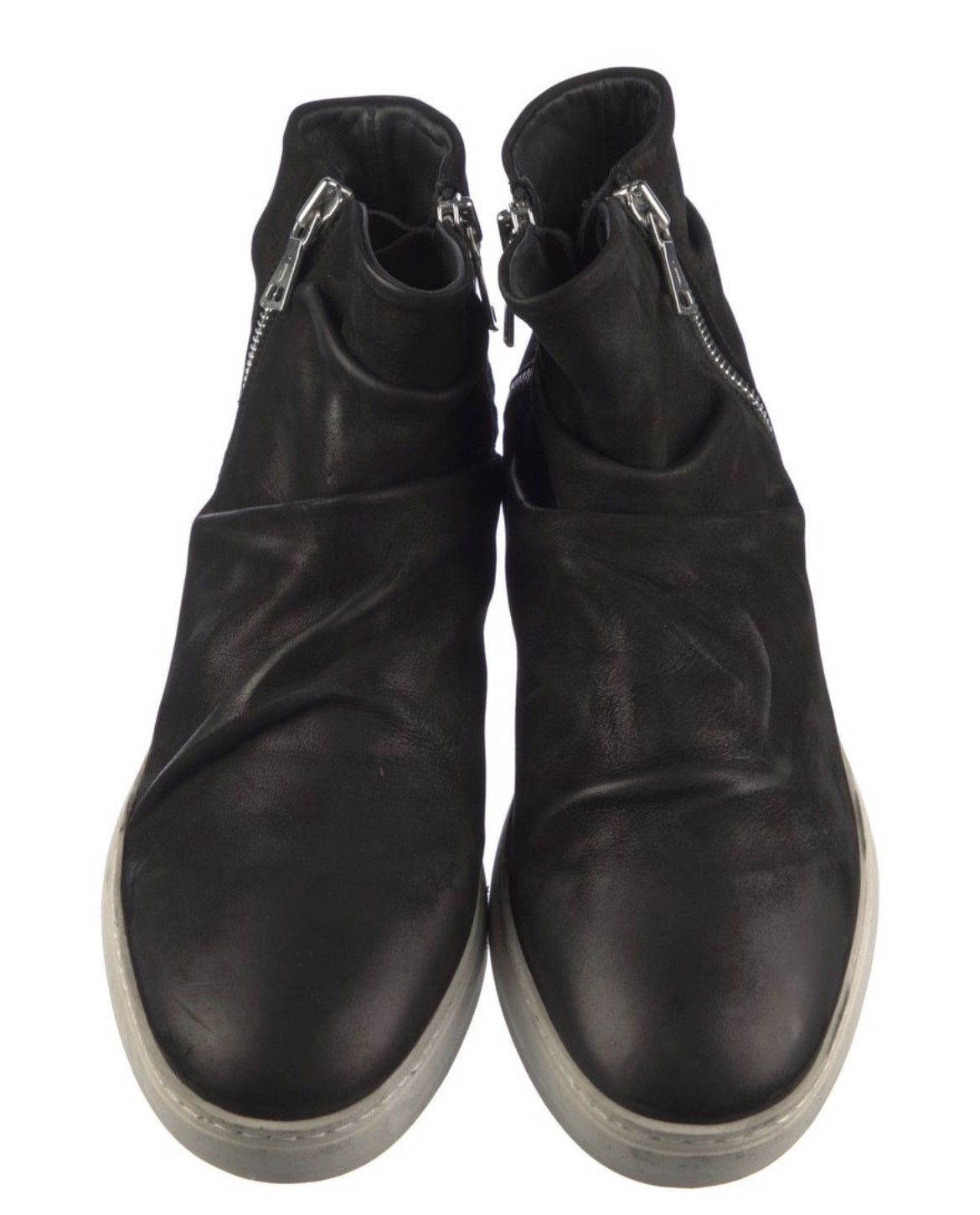 John Varvatos 315 Mac Double Zip Boots Size 12. Size US 12 / EU 45 - 8 Thumbnail