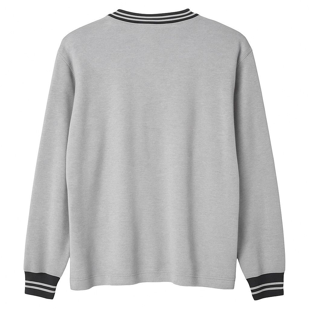 Champion Vintage Champion Products V-Neck Sweatshirt Gray Japan Tag Size US M / EU 48-50 / 2 - 2 Thumbnail