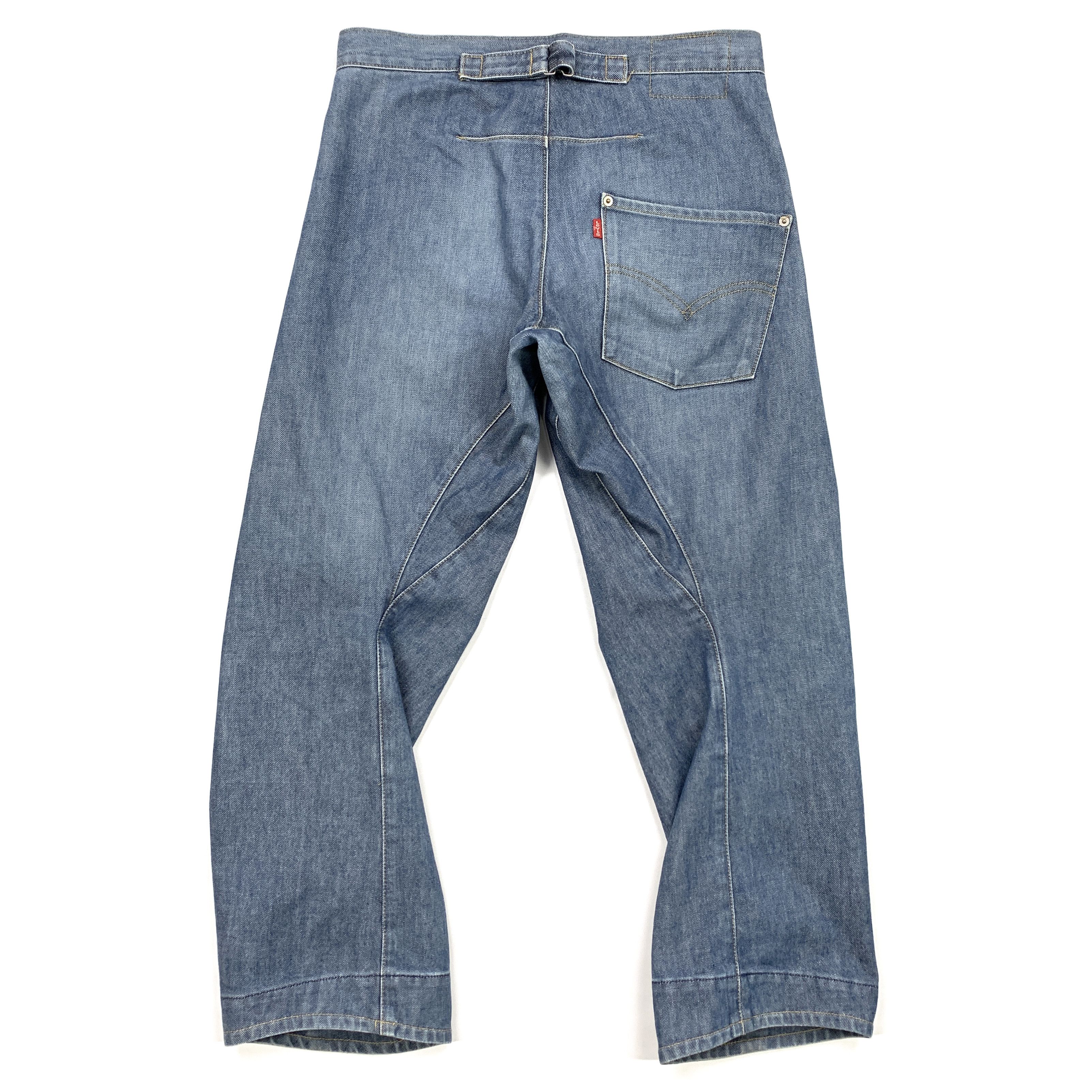 Levi's Engineered 00's Loose Denim Jeans Size US 31 - 3 Thumbnail