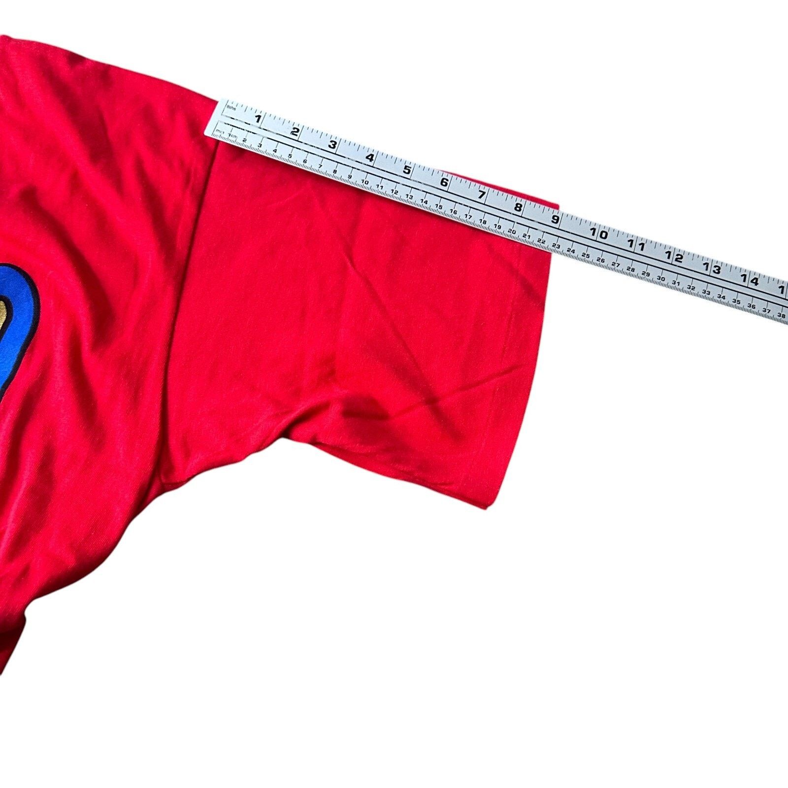 Nutmeg Vintage Nutmeg Mills Philadelphia 76ers T-Shirt Men’s L Red Size US L / EU 52-54 / 3 - 9 Thumbnail