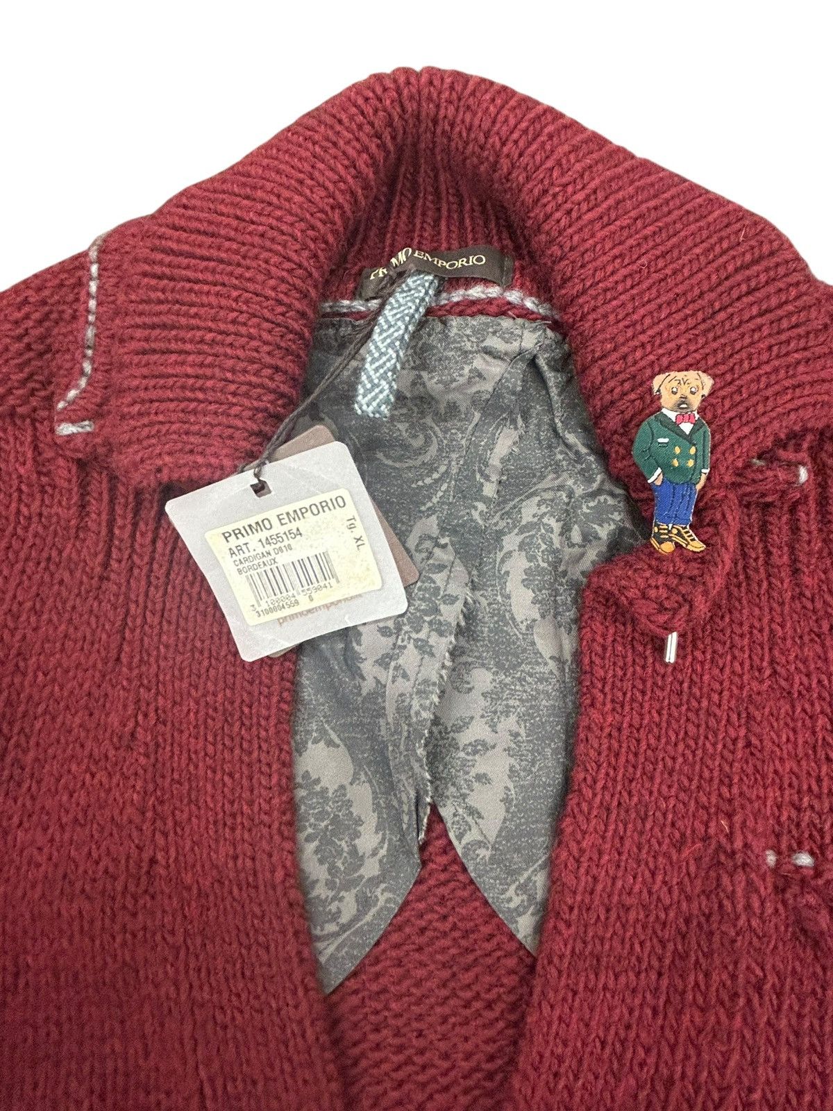 Other Primo Emporio Made in Italy Wool Blend Cardigan - NWT Size US XL / EU 56 / 4 - 3 Thumbnail