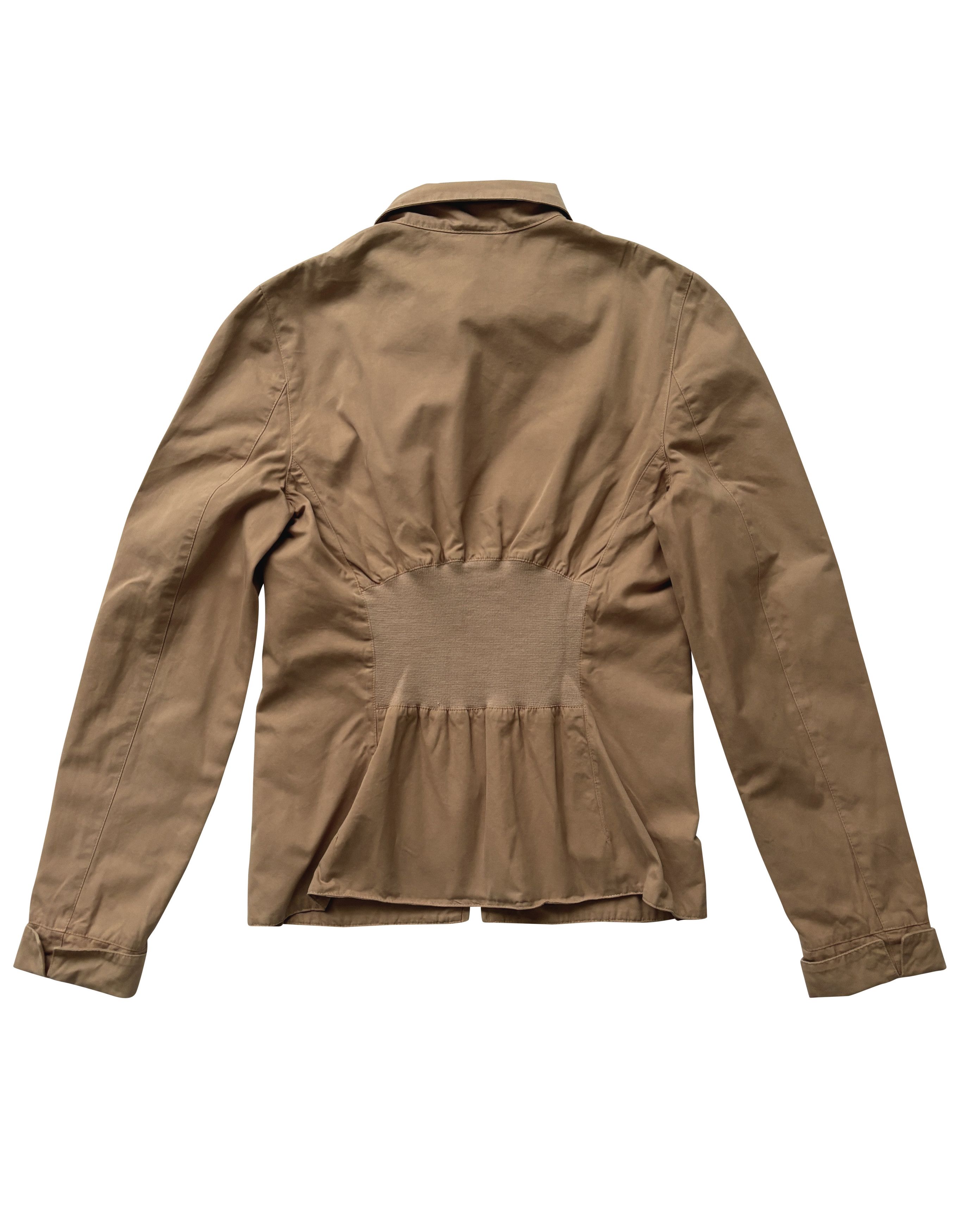 Mandarina Duck ⚡️QUICK SALE⚡️200O's Mandarina Duck Exowear Brown Zip Jacket Size S / US 4 / IT 40 - 2 Thumbnail