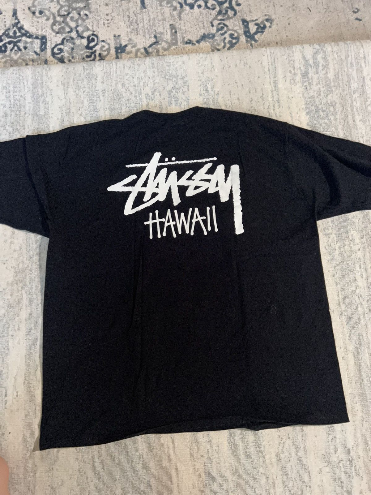 トップス STUSSY Hawaiian shirt black Buy Stussy Hawaiian Short-Sleeve Shirt 'Black' - 1110361