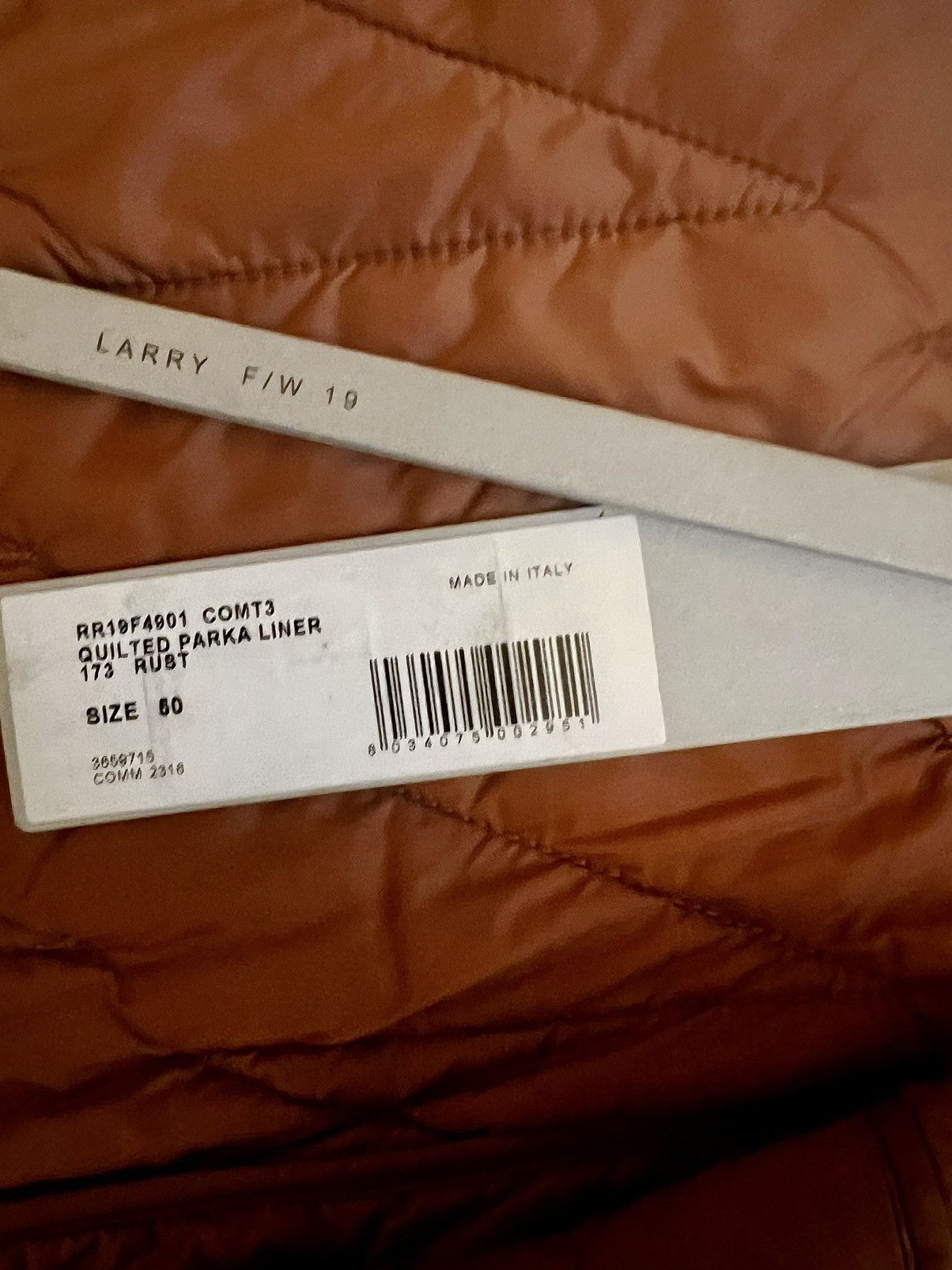 Rick Owens Rick Owens F/w LARRY Quilted Parka Size US M / EU 48-50 / 2 - 12 Thumbnail