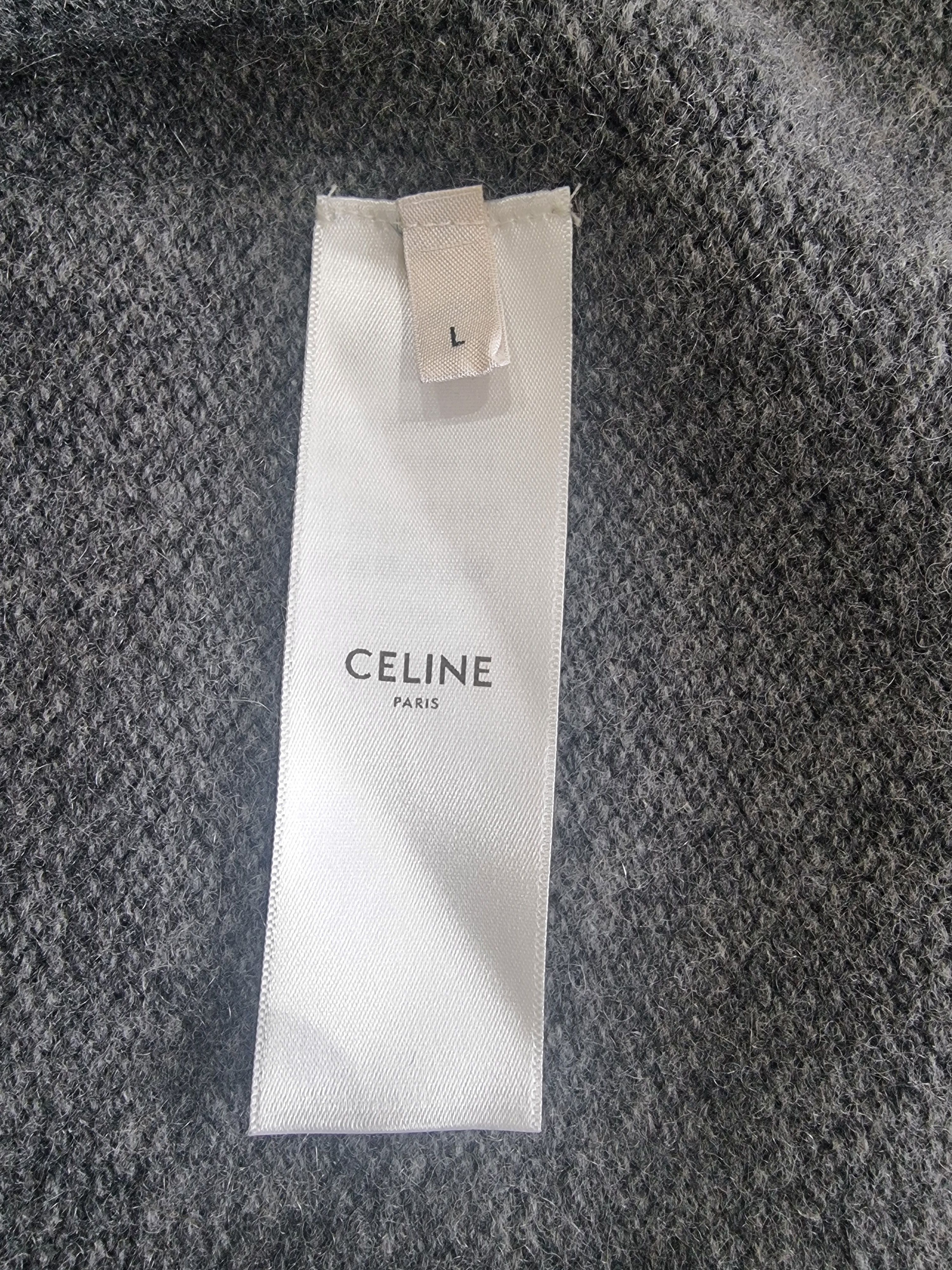 Celine Cardigan - Hedi Slimane Size US L / EU 52-54 / 3 - 4 Thumbnail