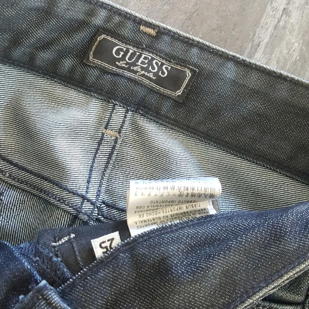 Guess Dark Denim Black Diamond Guess Jean Size 25" / US 0 / IT 36 - 4 Thumbnail