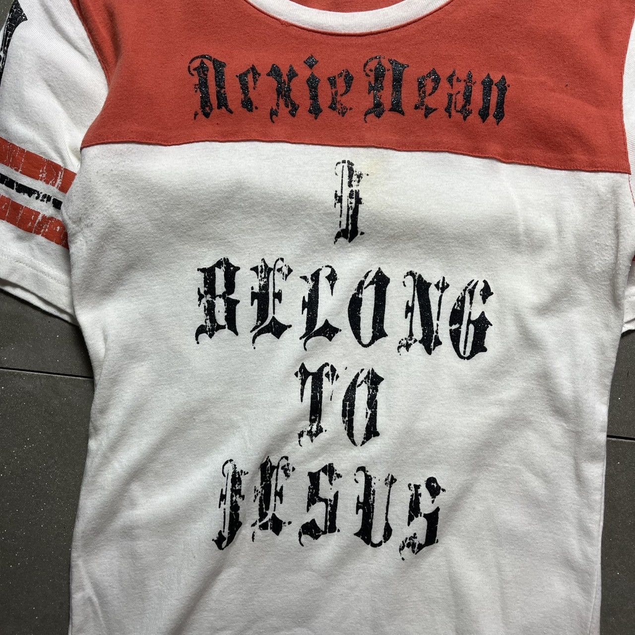 Japanese Brand Dexie Dean I belong to Jesus T-shirt Size L / US 10 / IT 46 - 3 Thumbnail