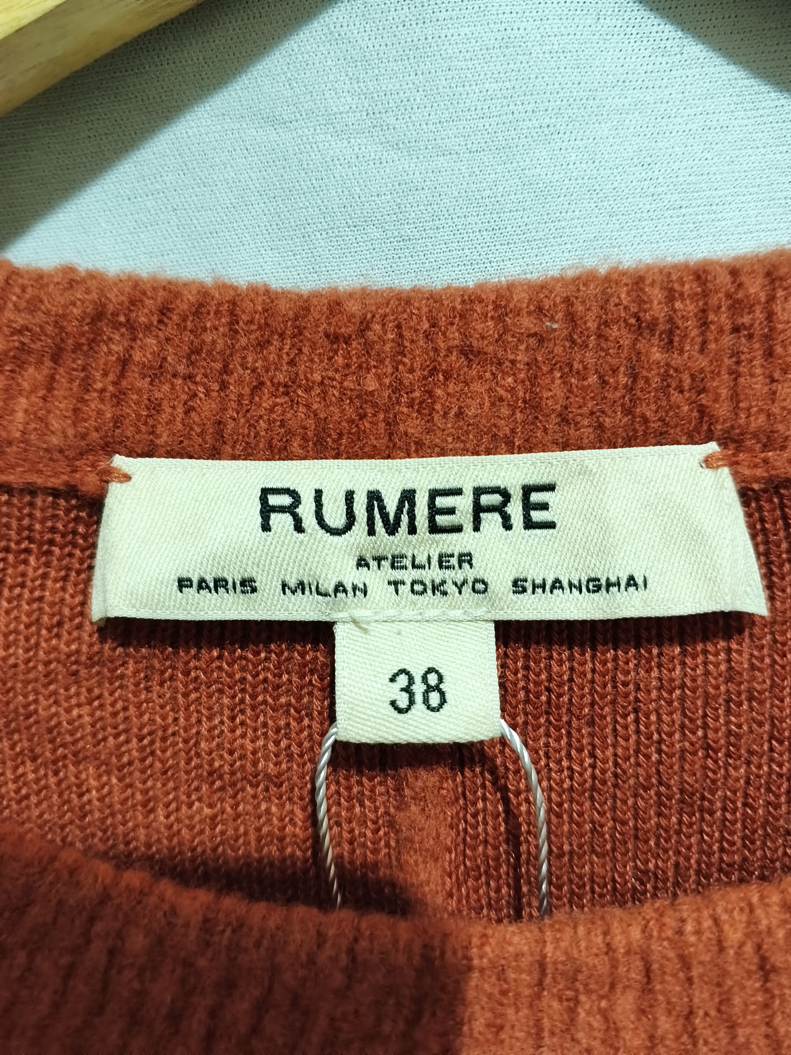 Japanese Brand Rumere Atelier Wool dresses Size XS / US 0-2 / IT 36-38 - 10 Thumbnail