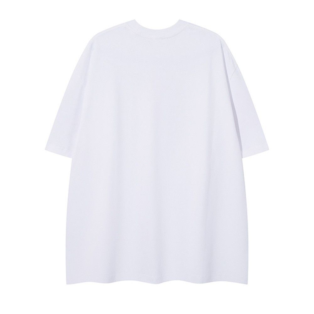 Japanese Brand × Vintage Trendy paint printed cotton casual letter loose T-shirt Size US M / EU 48-50 / 2 - 2 Thumbnail