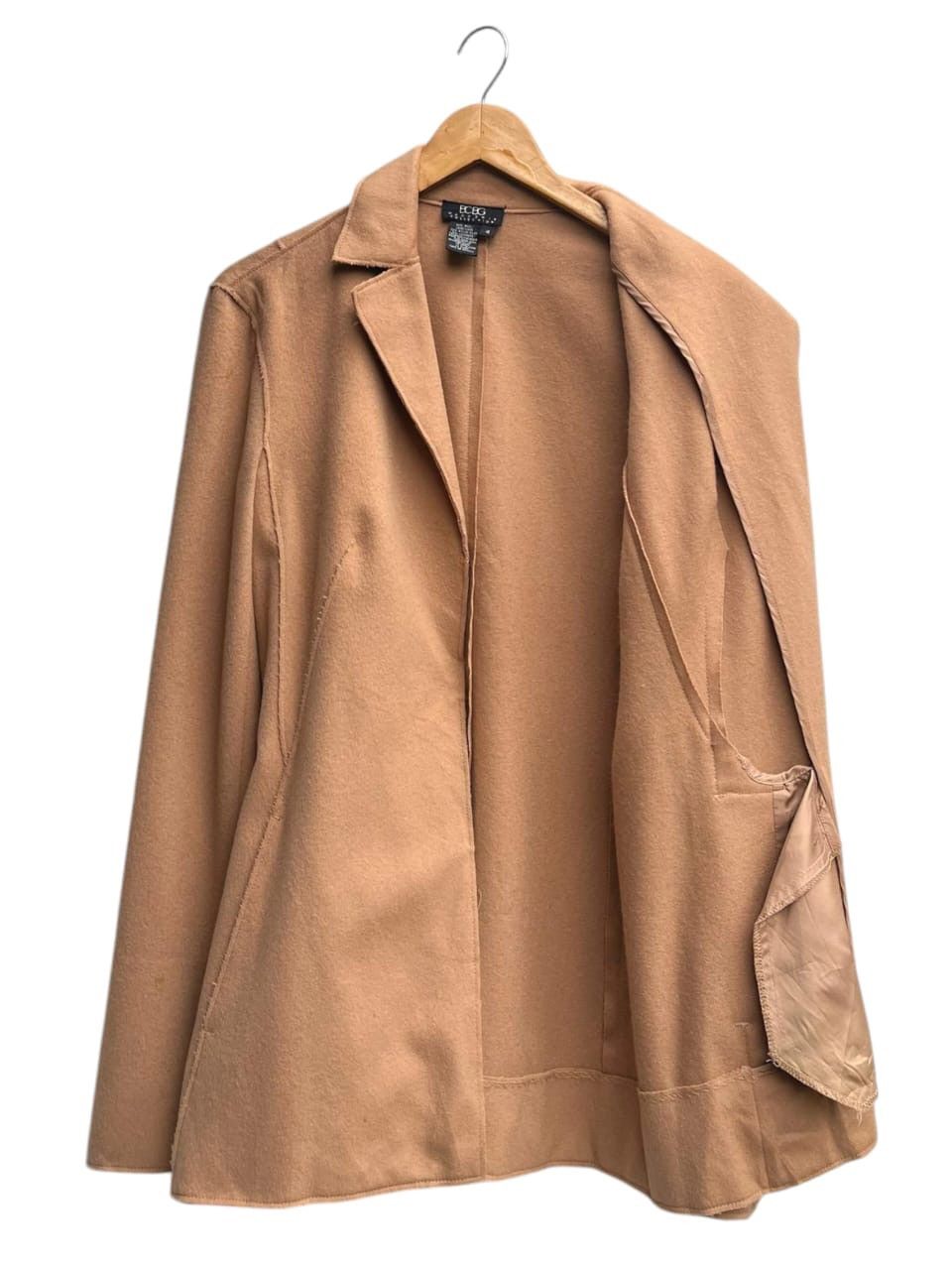 Bcbgmaxazria BCBG Maxazria Collection Cashmere Wool Longline Jacket Size S / US 4 / IT 40 - 2 Thumbnail