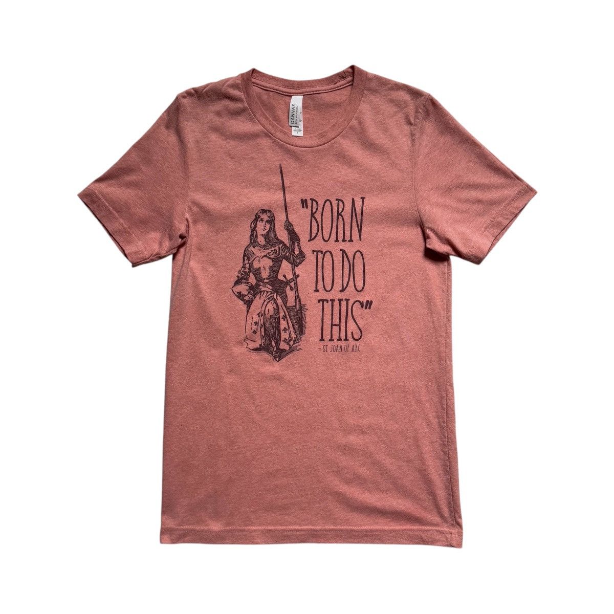 Canvas 2019 Born To Do This St. Joan of Arc Tee Size US S / EU 44-46 / 1 - 1 Thumbnail