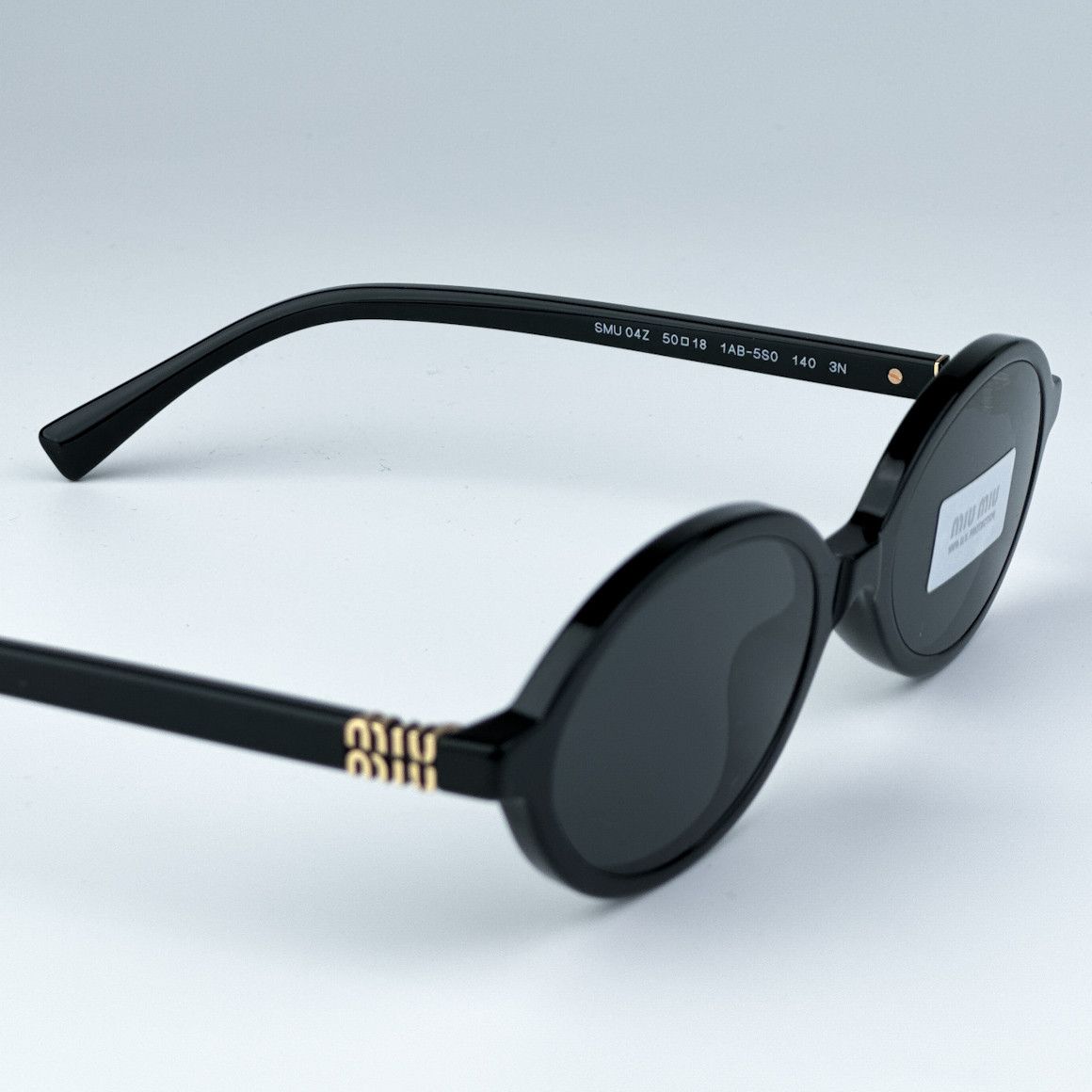 Miu Miu NEW Miu Miu MU04ZS 1AB5S0 REGARD Unisex Sunglasses Size ONE SIZE - 9 Thumbnail