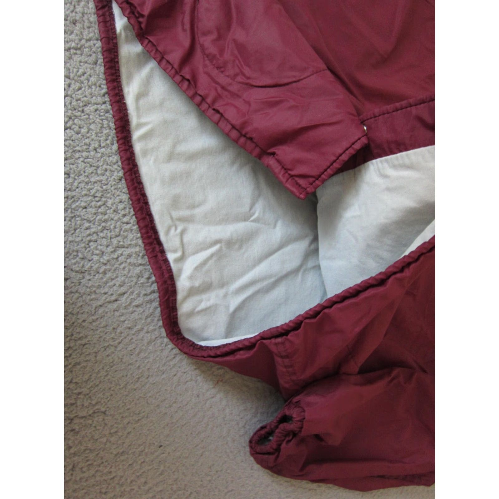 Vintage VINTAGE Baptist Church Jacket Mens Large Red Burgundy 80s Bomber Satin USA Made Size US L / EU 52-54 / 3 - 7 Thumbnail