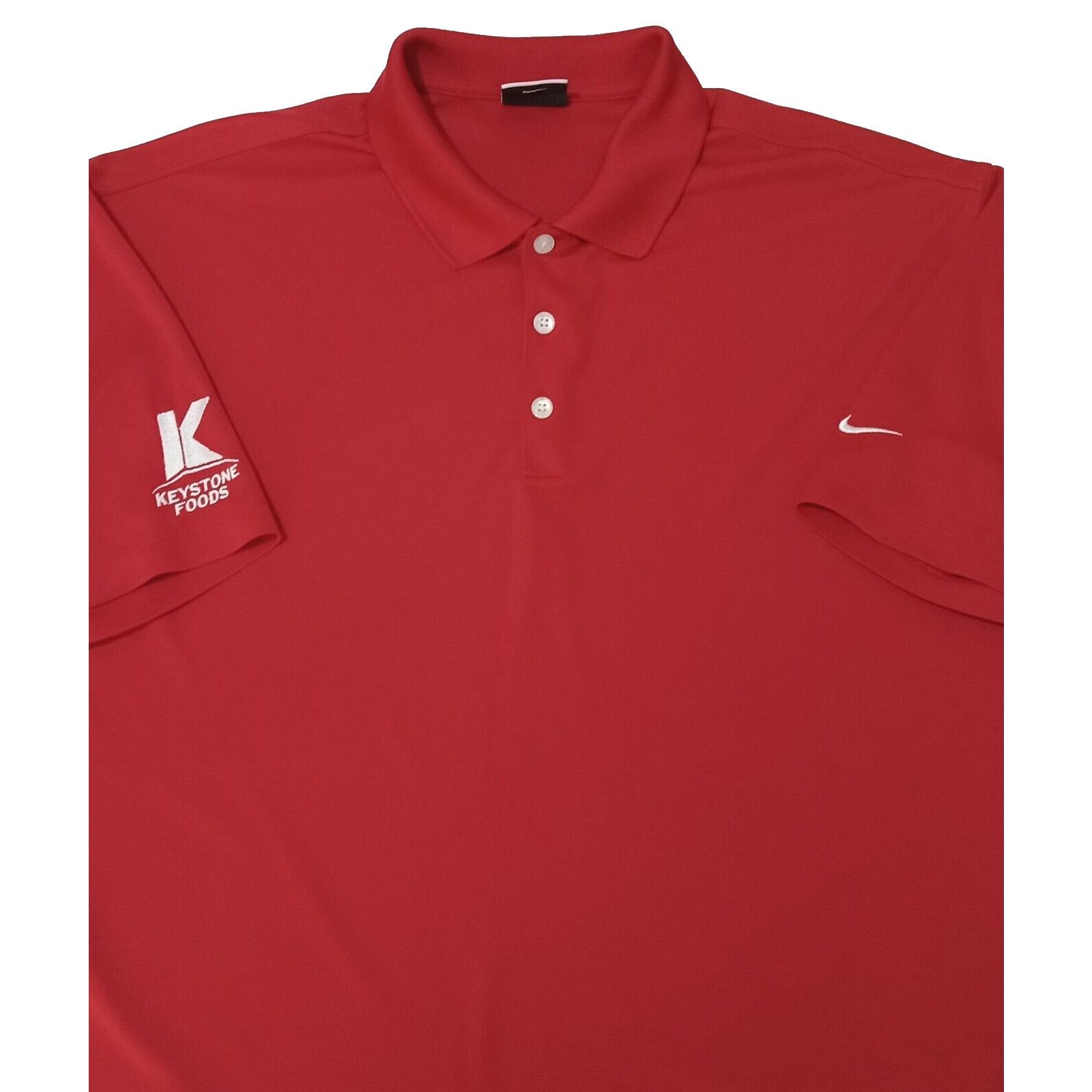 Nike Vintage 90s Nike Golf Polo Shirt XL Dri-Fit 3 Button Size US XL / EU 56 / 4 - 3 Thumbnail