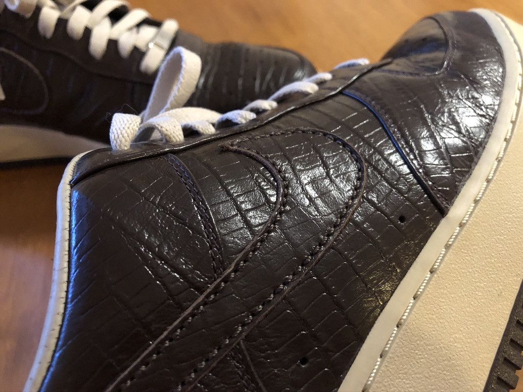 Fragment Design × Nike 1 of 48 2008 Air Force 1 Low HTM Croc Leather 318930-221 Size US 13 / EU 46 - 12 Thumbnail
