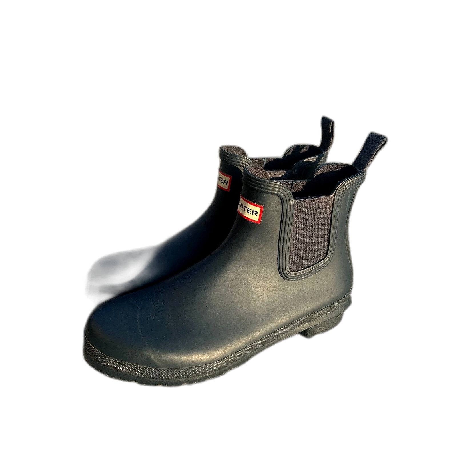Bounty Hunter Hunter Original Chelsea Rain Boots Women’s 11 Blue Pull On O Size US 11 / EU 44 - 3 Thumbnail