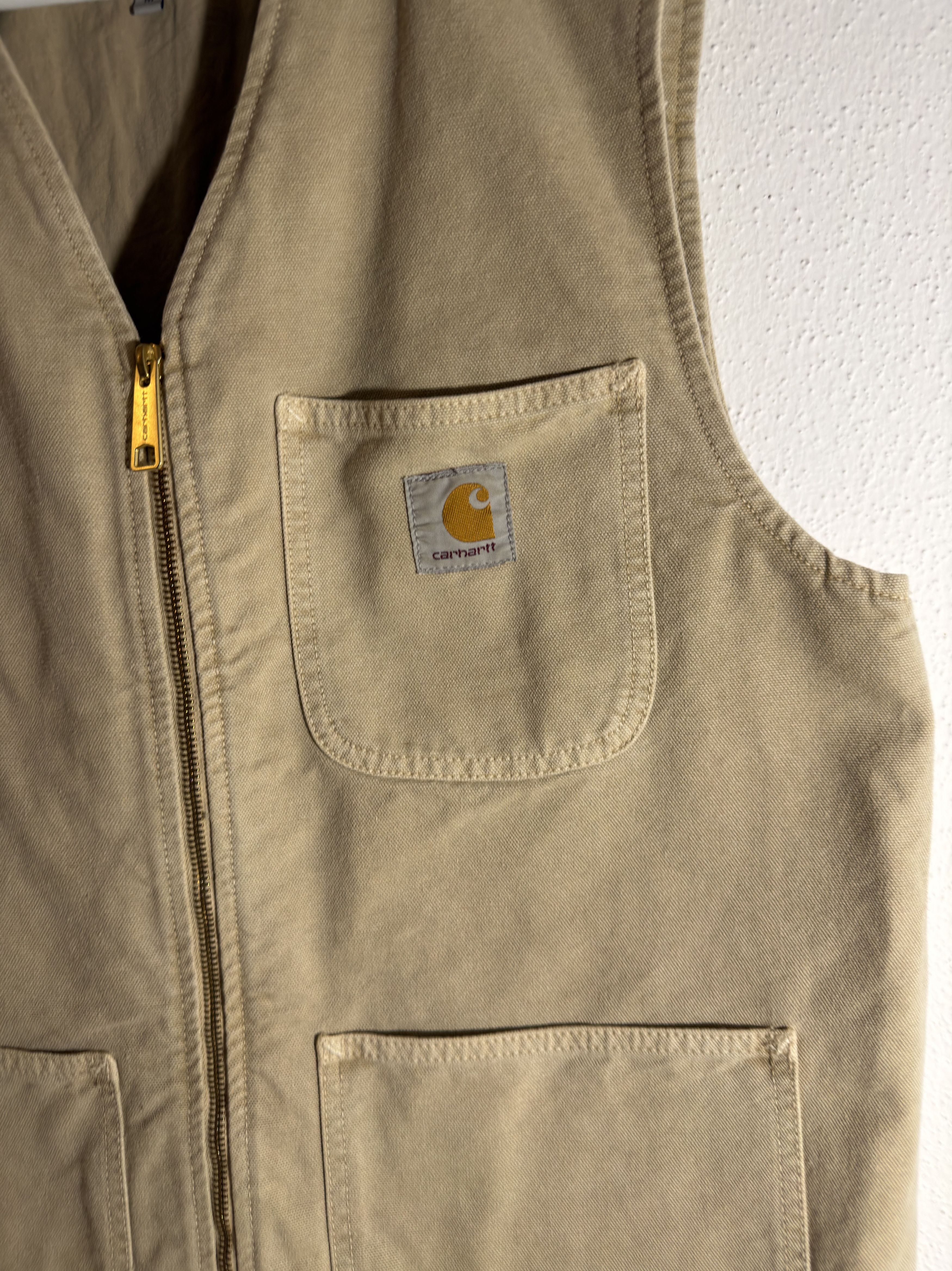 Carhartt Beige Carhartt Vest (Canvas) Size US M / EU 48-50 / 2 - 4 Thumbnail