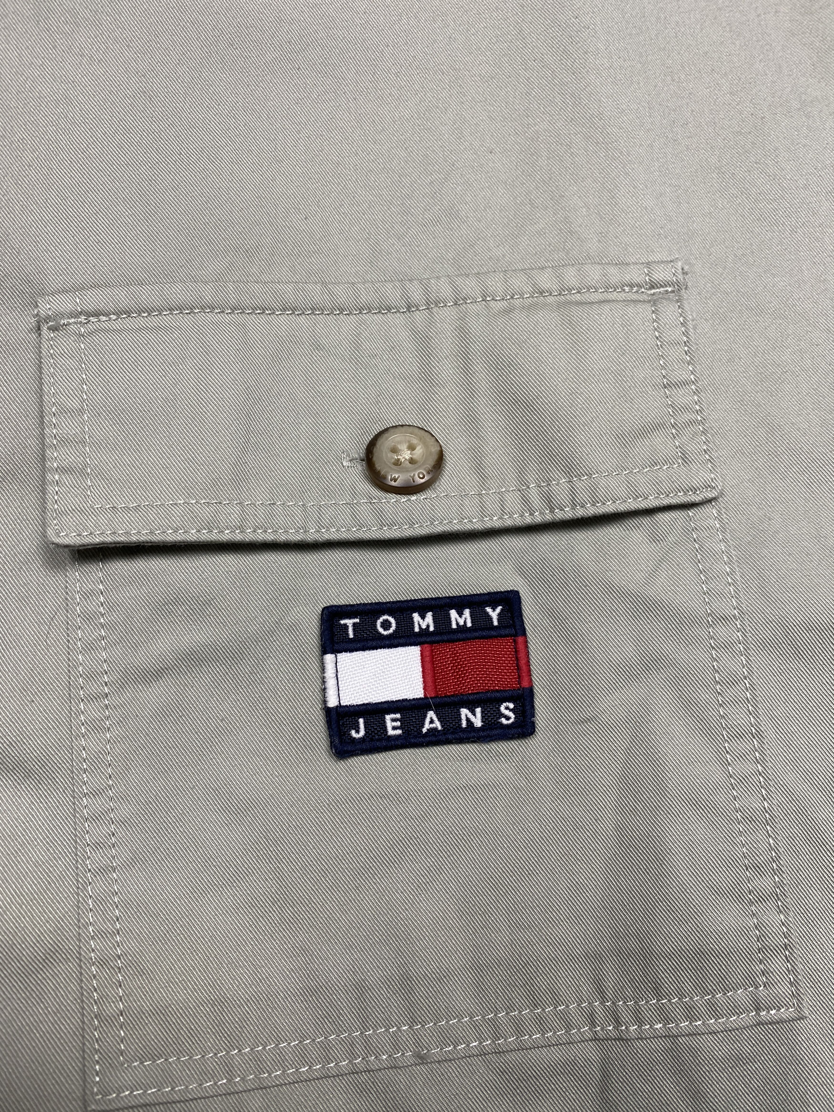 Tommy Hilfiger × Vintage Tommy Hilfiger Vintage Mens Overshirt Shirt Size US XXL / EU 58 / 5 - 3 Thumbnail