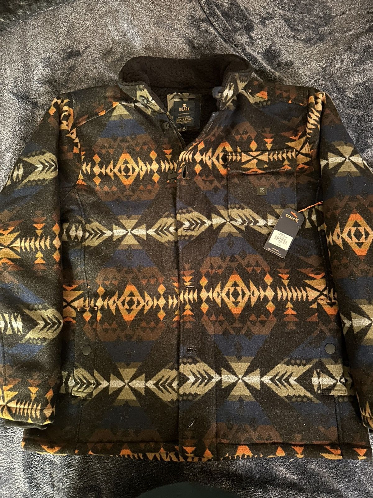 Pendleton NWT $450 Pendleton X Roark Southwest Aztec XL Coat Size US XL / EU 56 / 4 - 1 Thumbnail