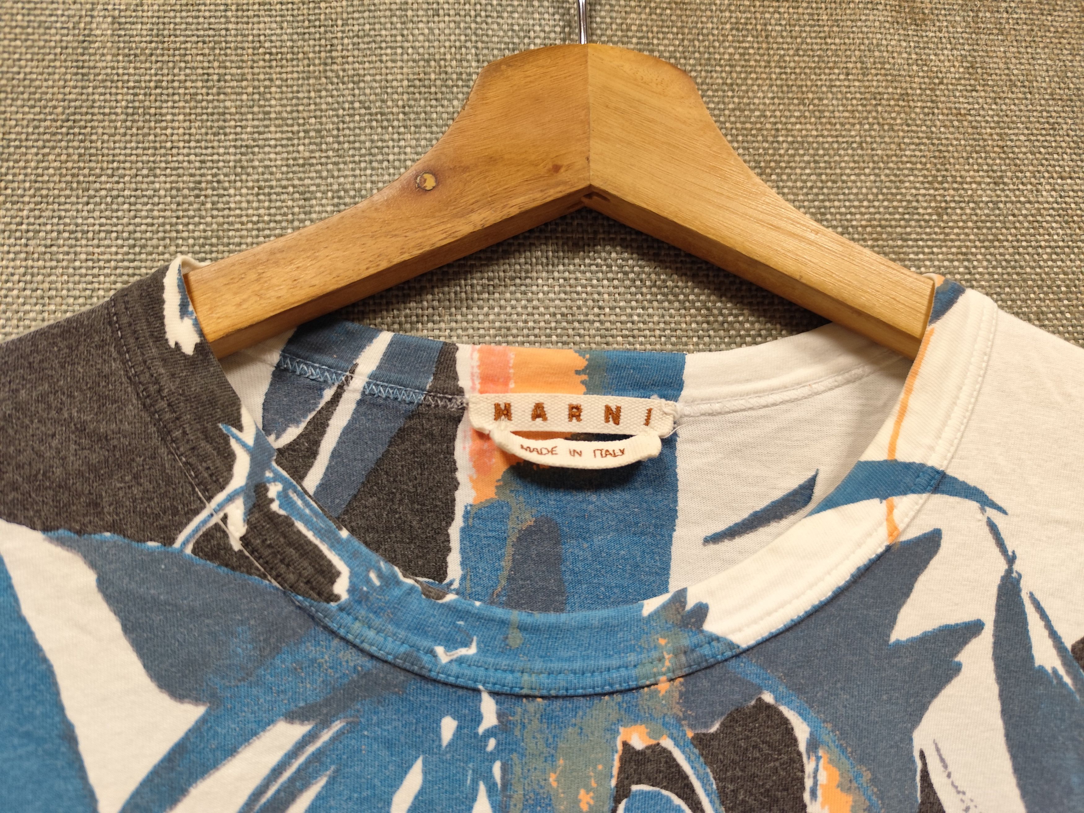 Marni Marni graphic tee Size US L / EU 52-54 / 3 - 4 Thumbnail