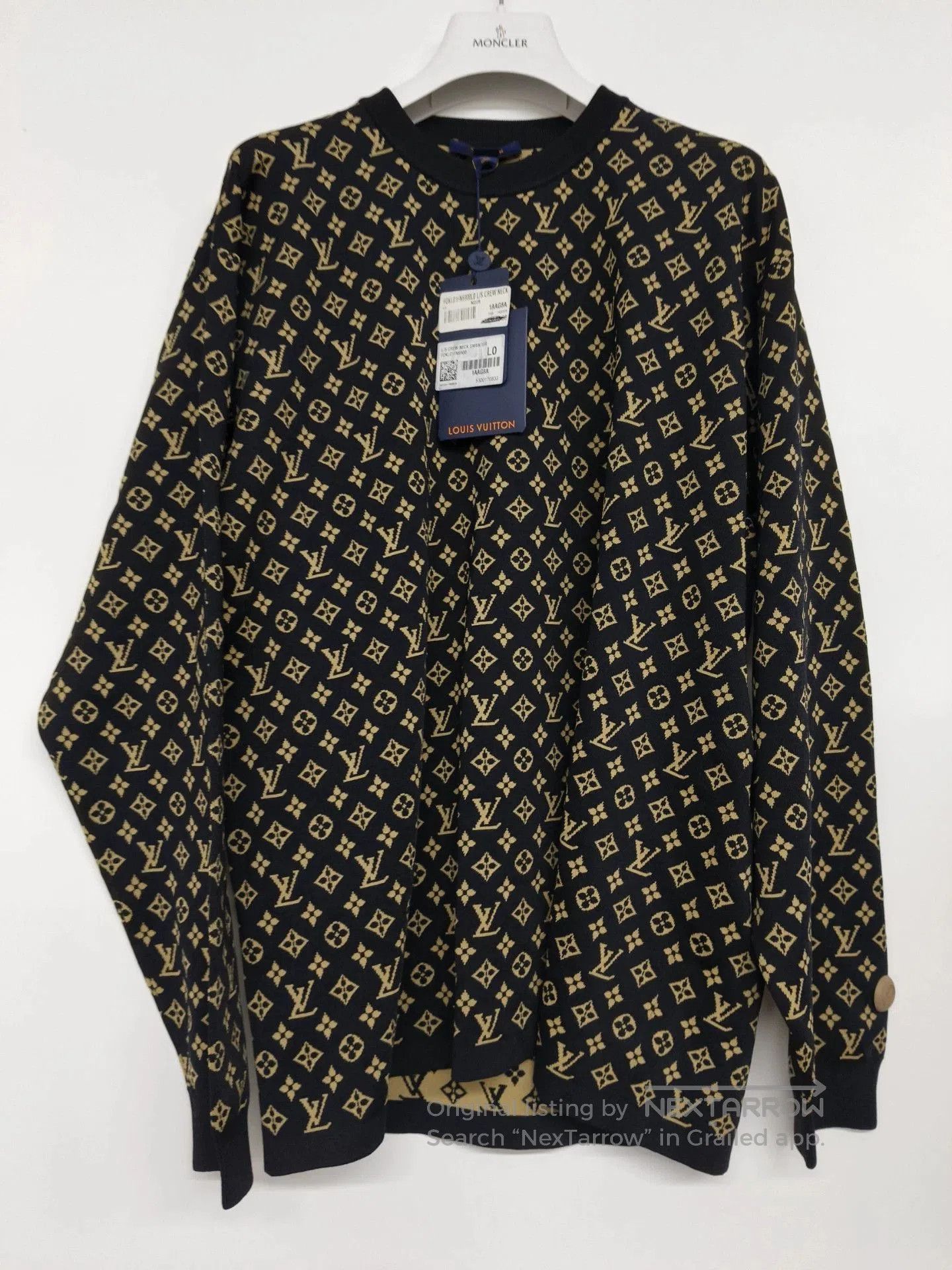 Louis Vuitton Multi Pattern Long Sleeve Knit Sweater. Size US L / EU 52-54 / 3 - 1 Thumbnail