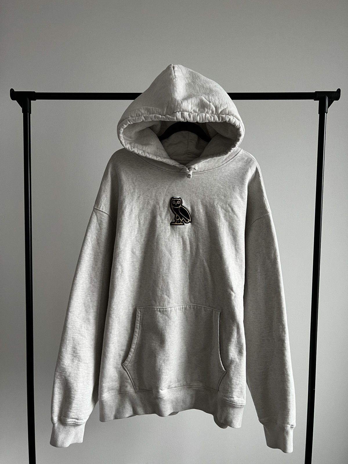 October's Very Own OVO Classic Owl Hoodie SIGNATURE - ASH HEATHER GREY Size US XXL / EU 58 / 5 - 1 Thumbnail