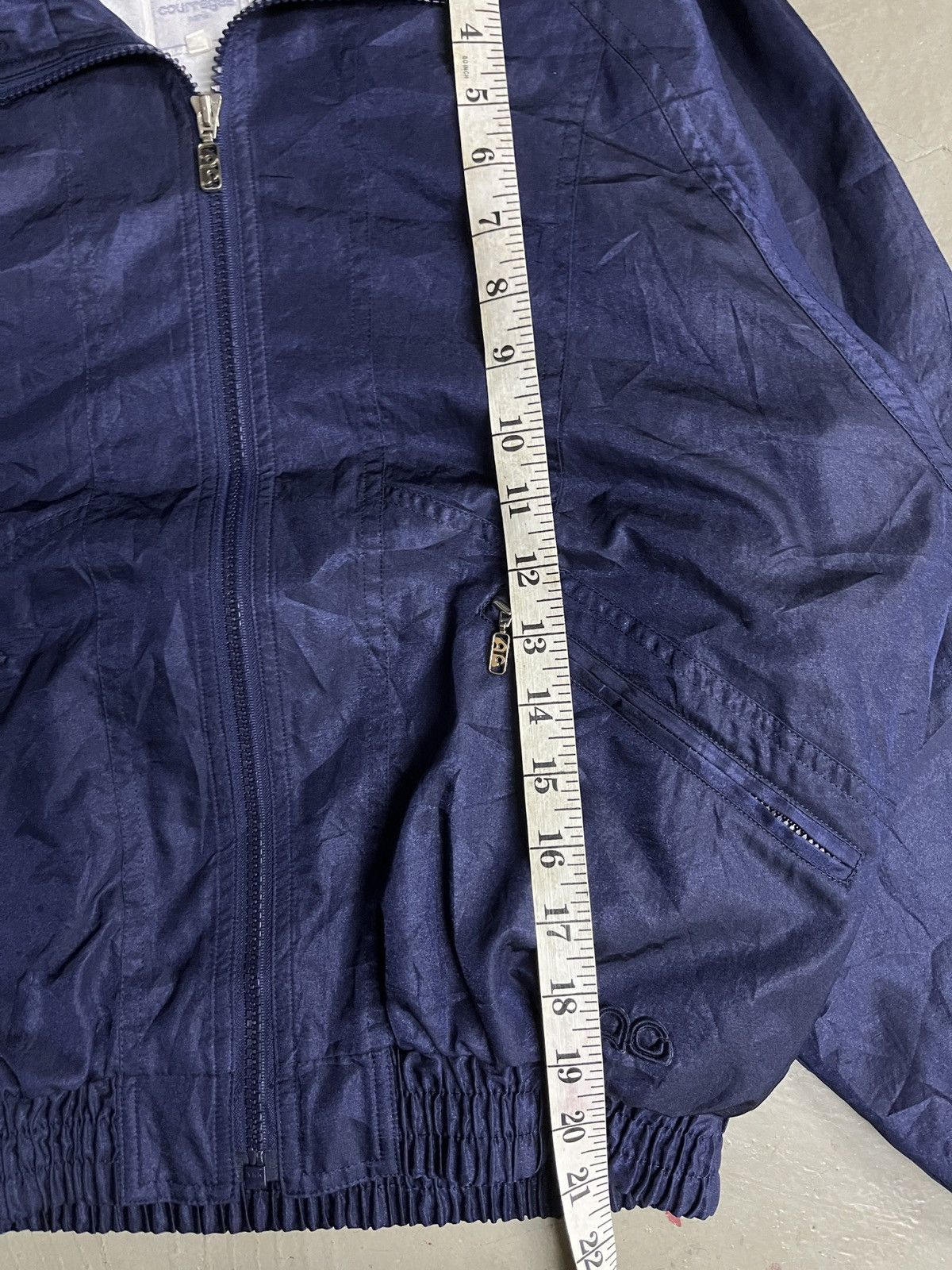 Courreges COURREGES Sport Futur Nylon Jacket Embroidery Spell Out Size US M / EU 48-50 / 2 - 8 Thumbnail