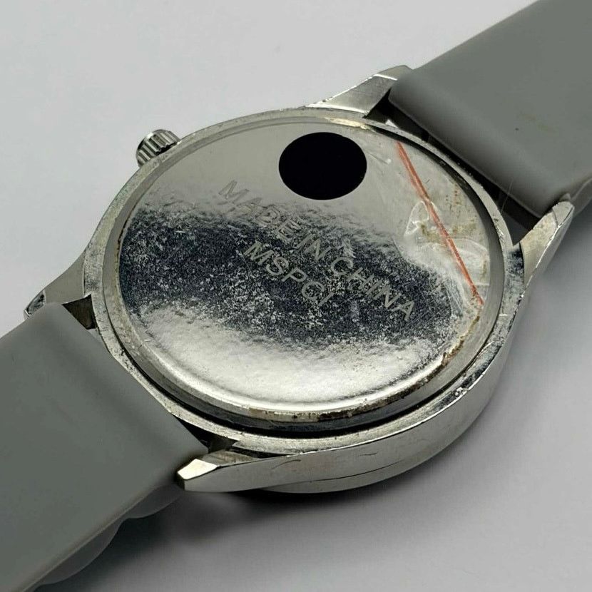 Other Gray & Silver Crystal Men’s Watch Size ONE SIZE - 5 Thumbnail