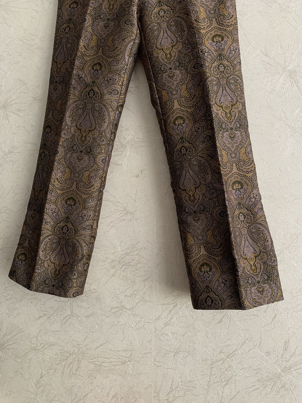 Isabel Marant × Vintage Vintage Isabel Marant Cropped Women’s Overprint Pants Size 28" / US 6 / IT 42 - 4 Thumbnail
