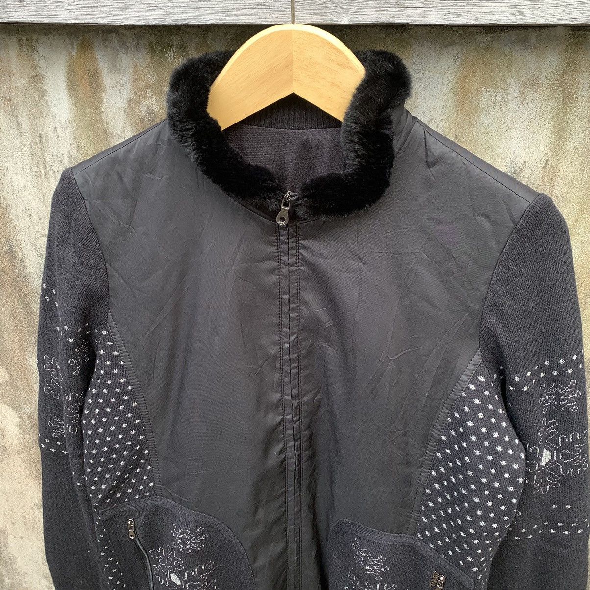 Japanese Brand JAPANESE FUR KNIT JACKET IFSIXWASNINE LGB Size M / US 6-8 / IT 42-44 - 3 Thumbnail