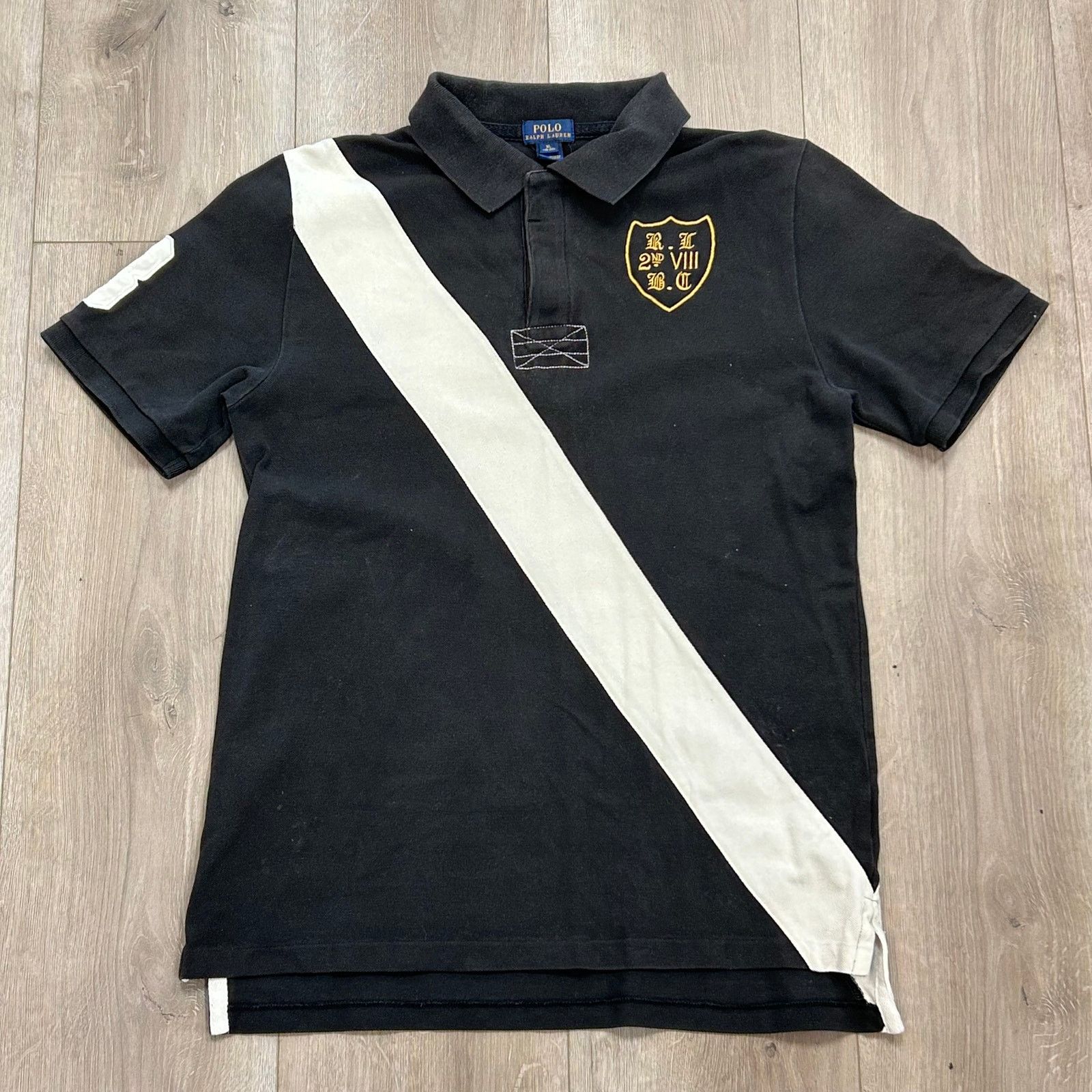 Polo Ralph Lauren Polo Ralph Lauren Boys Crest Logo Polo Shirt Size Youth XL Size US XS / EU 42 / 0 - 1 Thumbnail