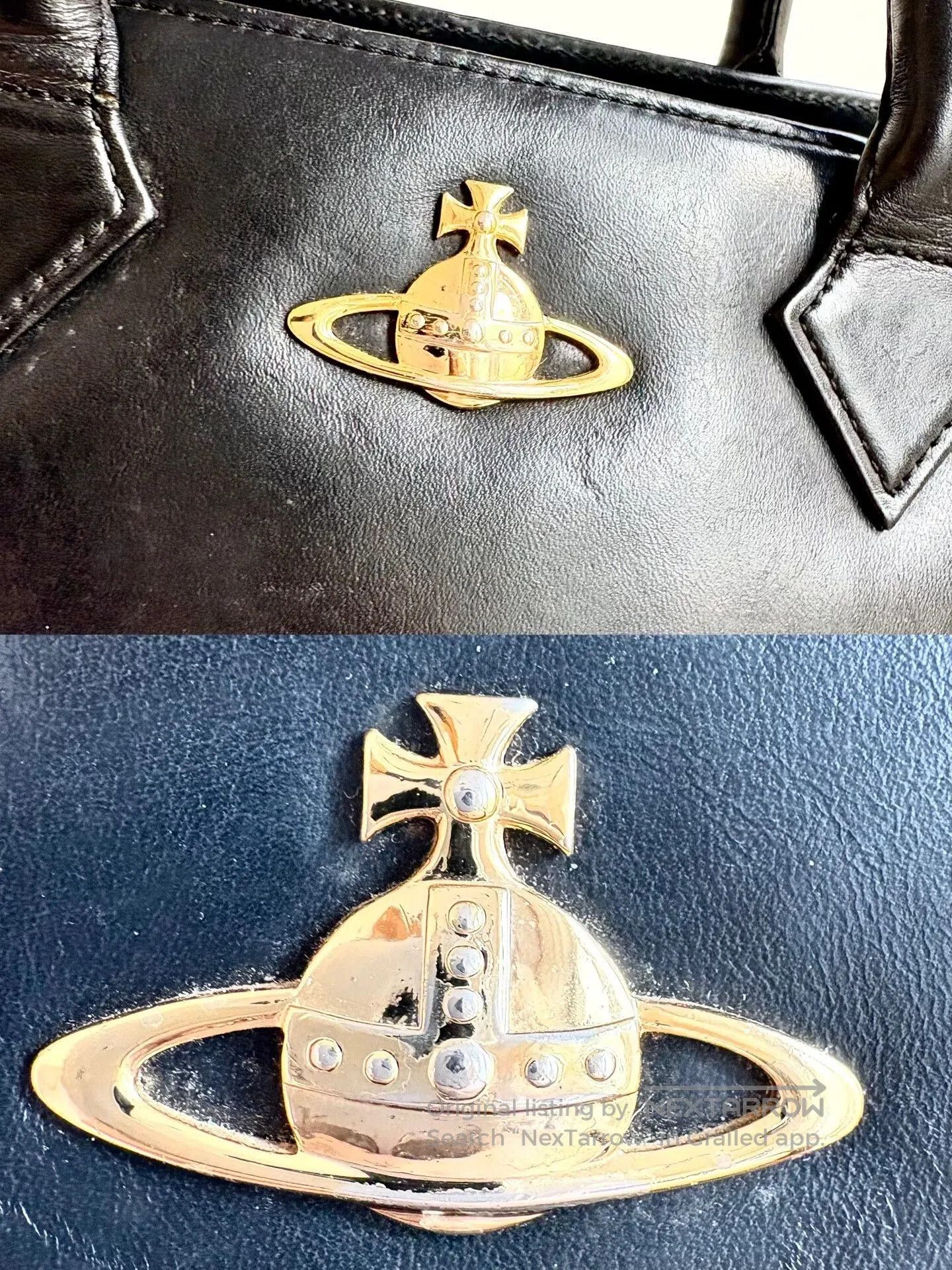 Vivienne Westwood Vivienne Westwood Black Saturn Bag. Size ONE SIZE - 7 Thumbnail