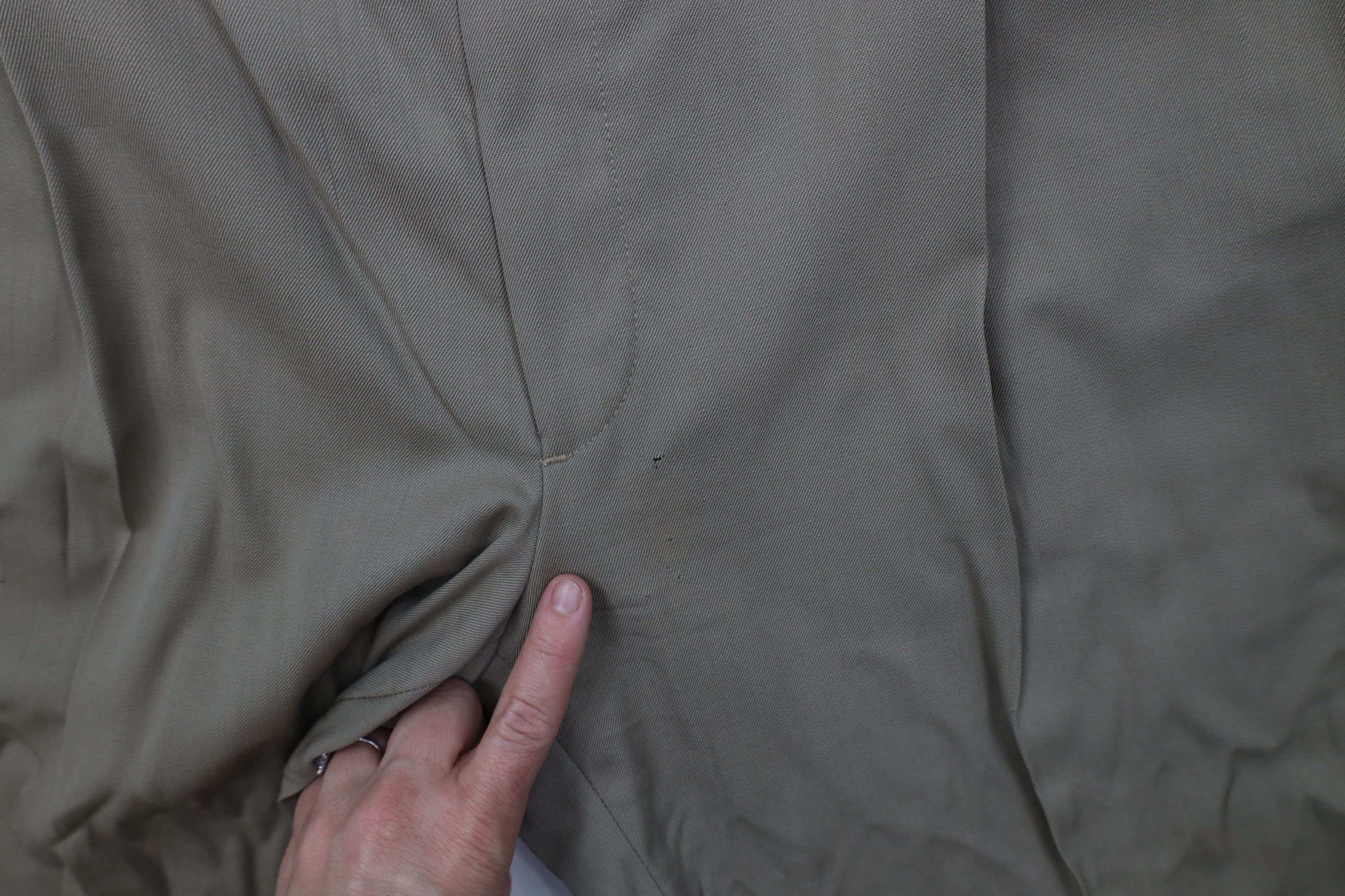 Vintage Vintage 70s Streetwear Wool Knit Wide Leg Chino Pants Size US 38 / EU 54 - 7 Thumbnail