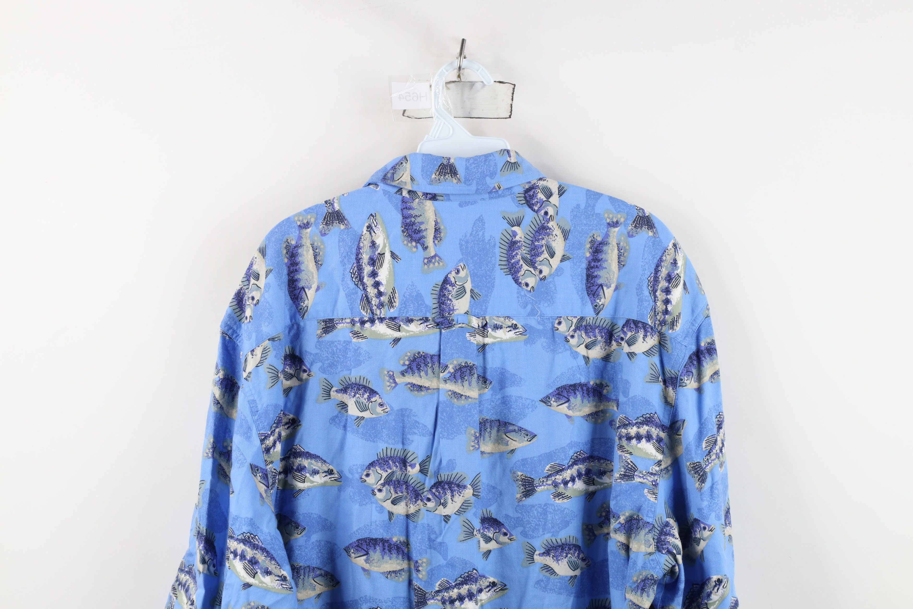 Columbia Deadstock Vintage 90s Columbia All Over Print Button Shirt Size US M / EU 48-50 / 2 - 11 Thumbnail