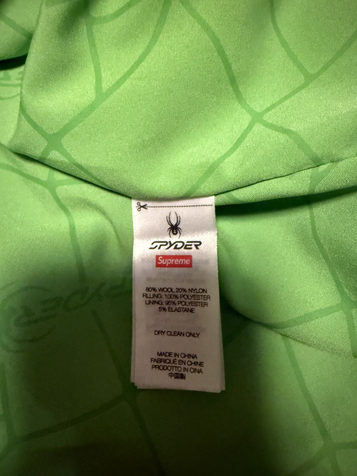 Spyder × Supreme Supreme x Spyder FW ‘24 Fleece Size US L / EU 52-54 / 3 - 6 Thumbnail