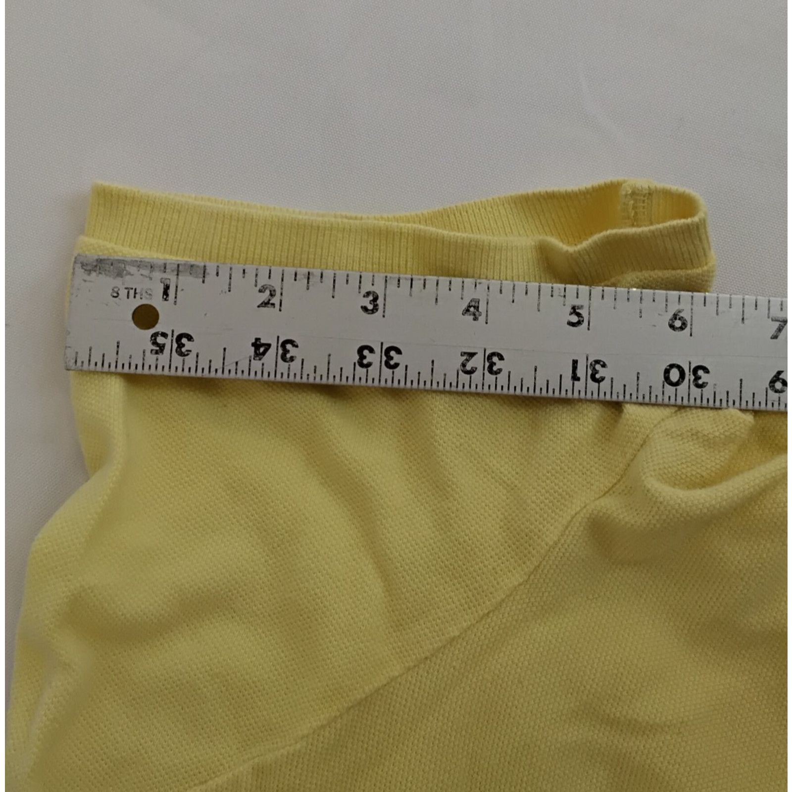 Ralph Lauren Ralph Lauren The Skinny Polo Women's XL Butter Yellow Cotton Size XL / US 12-14 / IT 48-50 - 9 Thumbnail