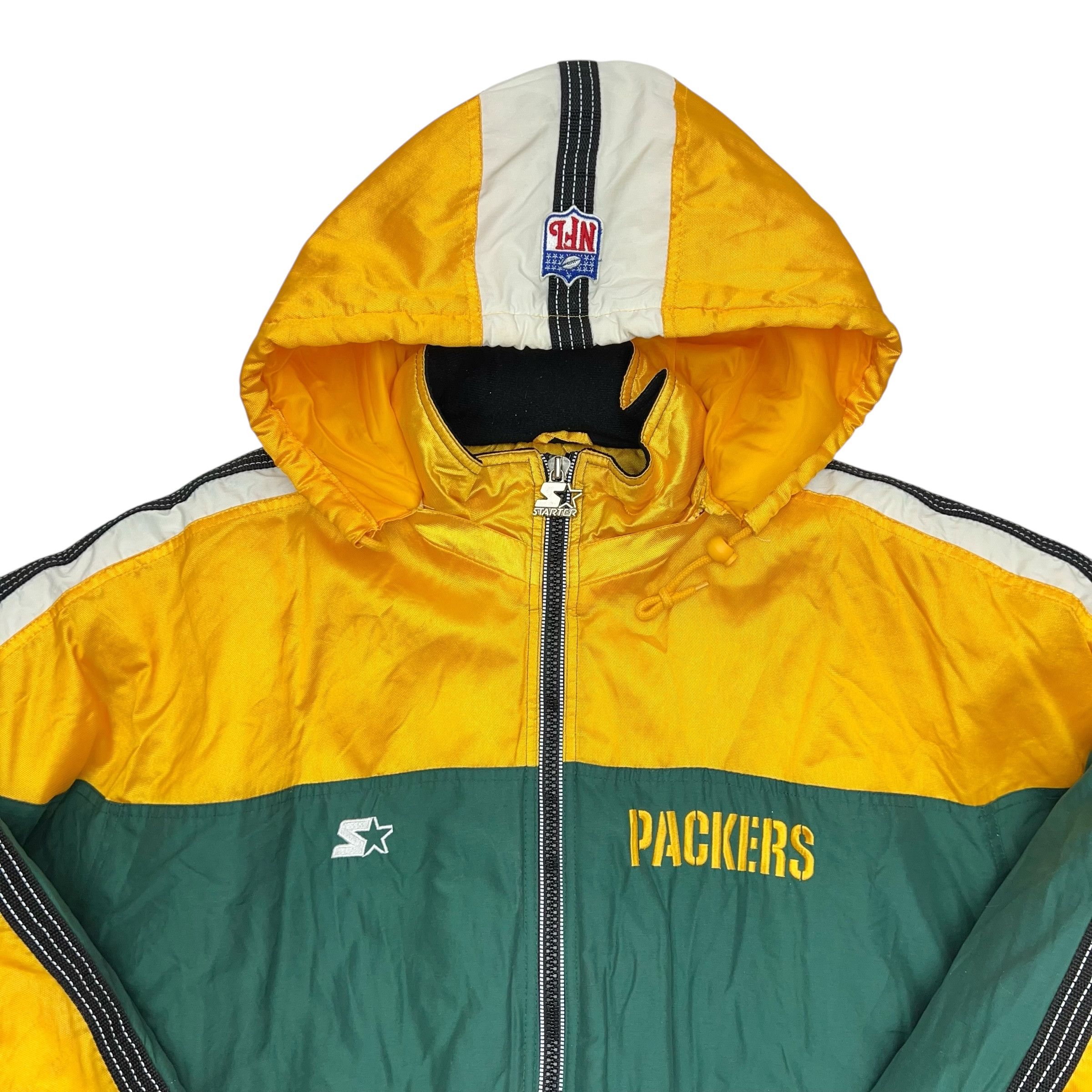 NFL × Pro Line × Starter Starter NFL Pro Line Packers Jacket Coat 90s Size US L / EU 52-54 / 3 - 5 Thumbnail