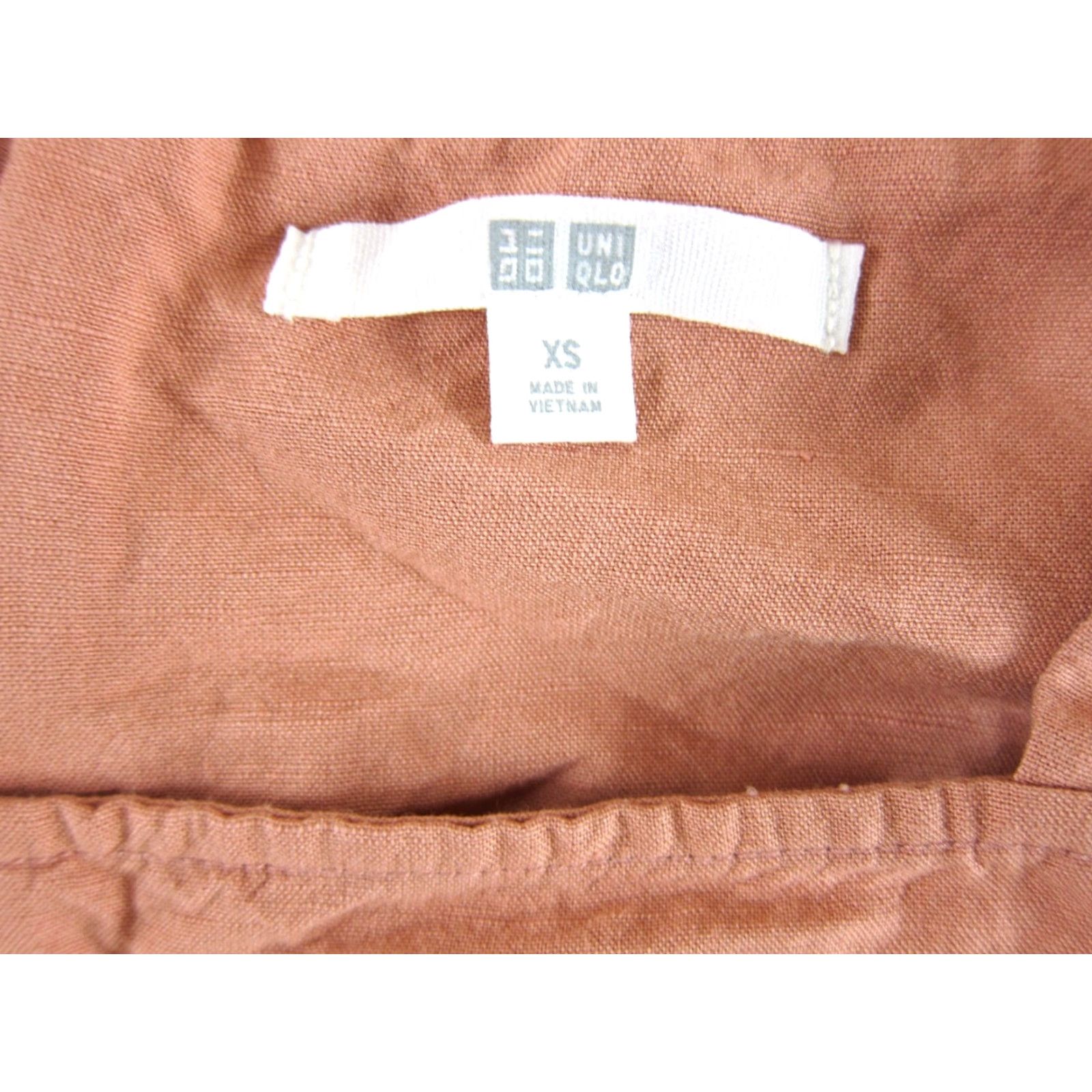 Uniqlo Uniqlo Pink Rayon Linen Pocket Wide Leg Jumper Romper Jumpsuit Women XS Size XS / US 0-2 / IT 36-38 - 3 Thumbnail