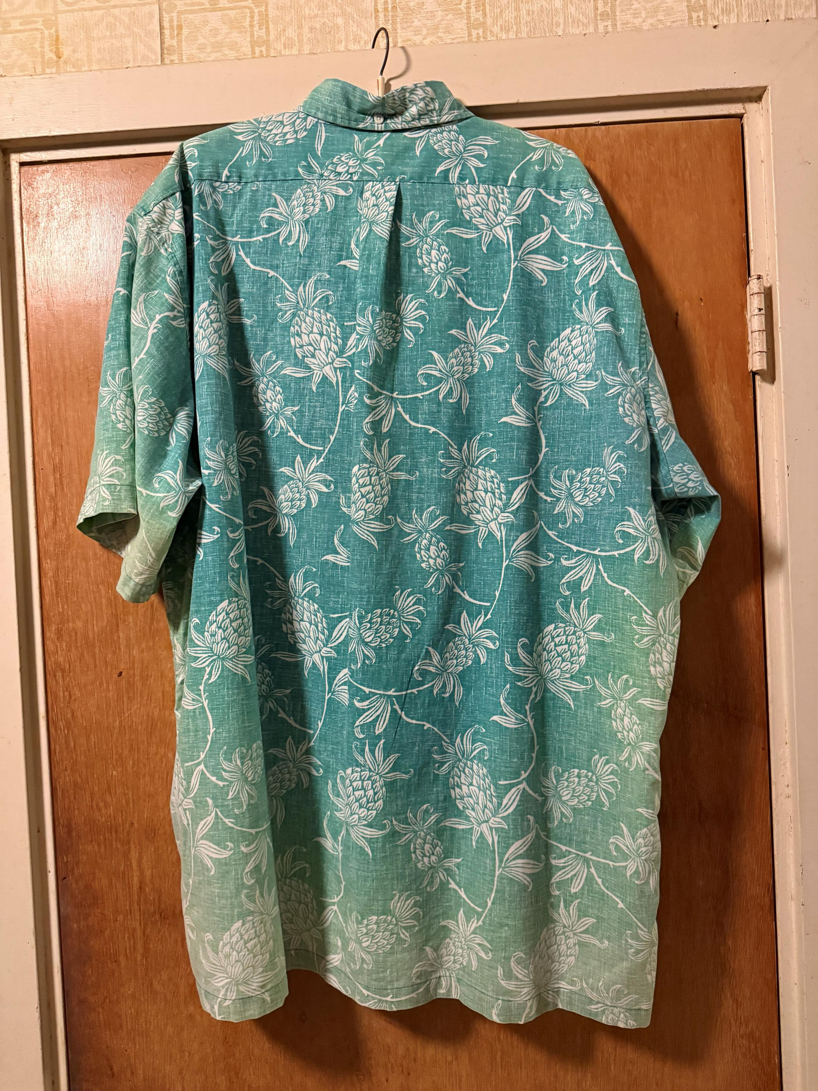 Reyn Spooner Reyn Spooner Sun Faded Ombre Pineapple Hawaiian Shirt 3XL Size US XXL / EU 58 / 5 - 9 Thumbnail