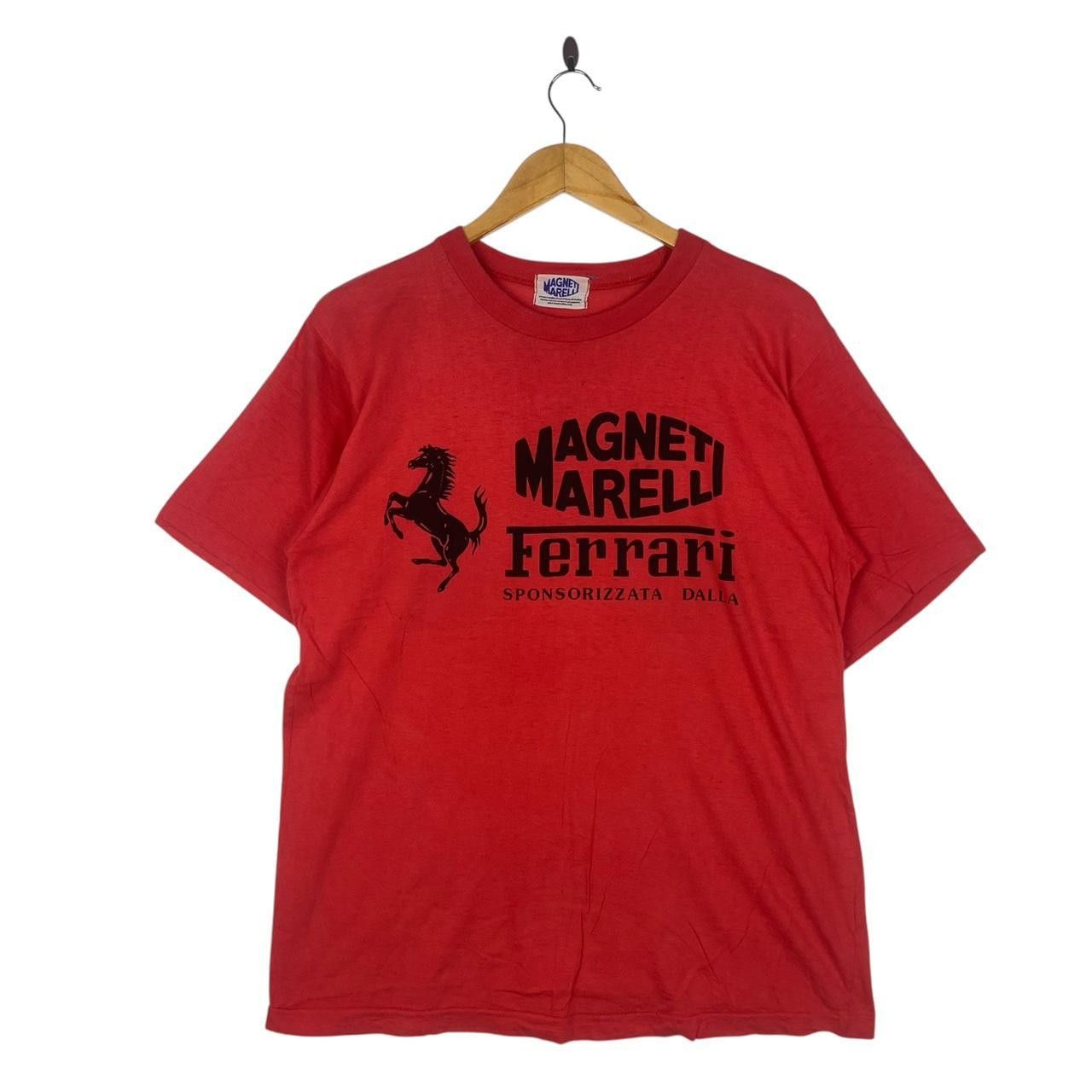 Vintage Vintage FERRARI x MAGNETI MARELLI Racing Team Tee Size US S / EU 44-46 / 1 - 1 Thumbnail