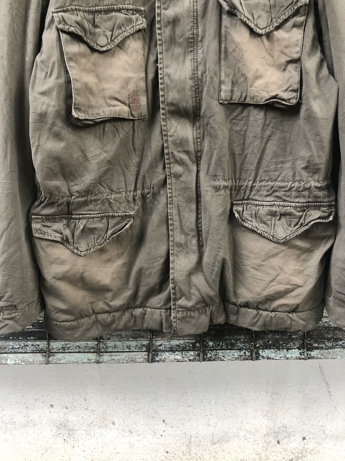 Abercrombie & Fitch 💥RARE💥Vintage Abercrombie & Fitch Military Sherpa Jacket Size US XL / EU 56 / 4 - 6 Thumbnail
