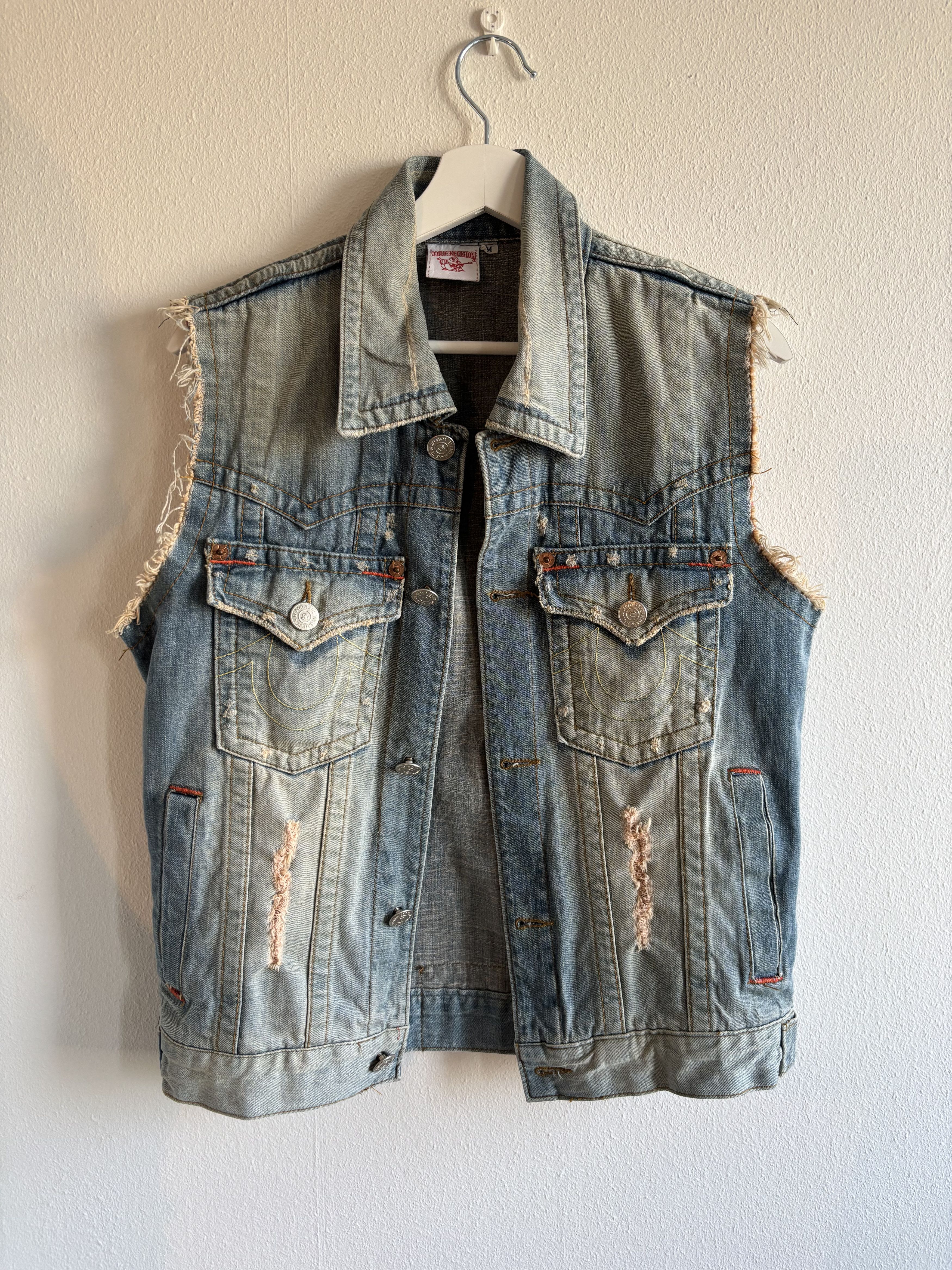 True Religion True Religion Denim Vest Size US M / EU 48-50 / 2 - 1 Thumbnail