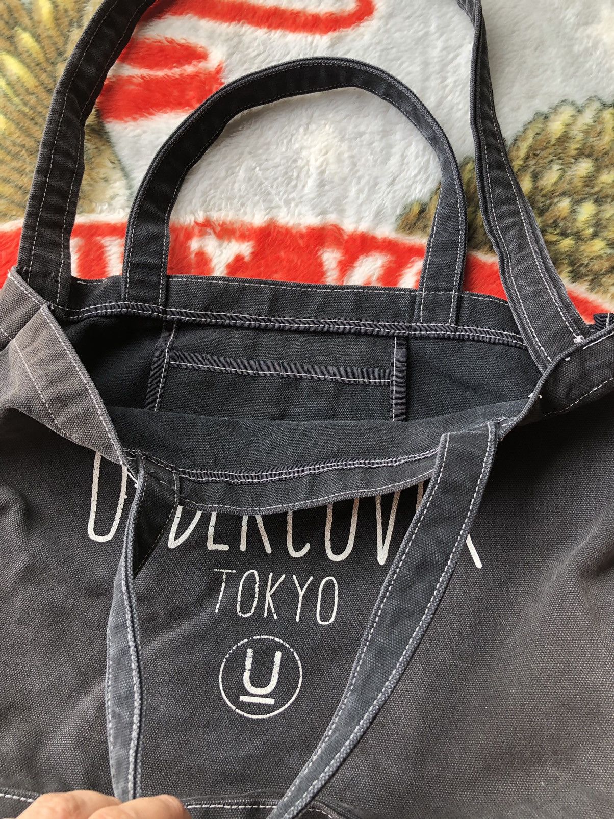 Undercover Vintage Undercover Tokyo Canvas Tote Bag Black Size ONE SIZE - 10 Thumbnail