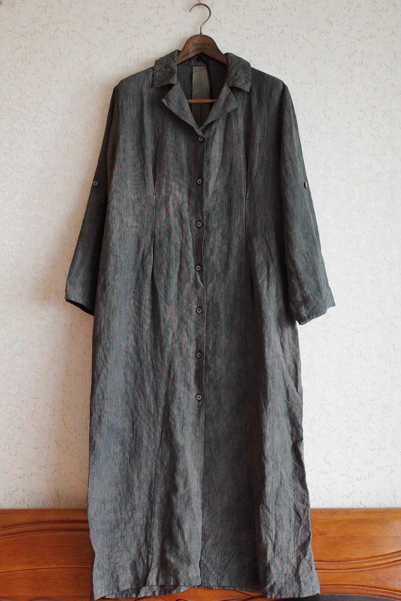 Biek Verstappen Biek Verstappen 00s Irish Linen Shirtdress Size XS / US 0-2 / IT 36-38 - 1 Thumbnail