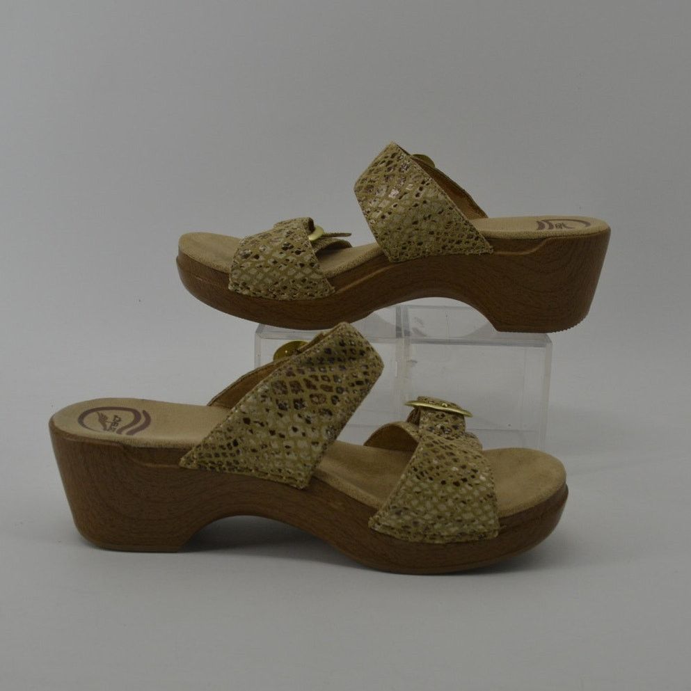 Dansko Dansko Sophie Snake Print Sandals Size 38 Sz 7.5 - 8 Chunky Size US 7.5 / IT 37.5 - 3 Thumbnail