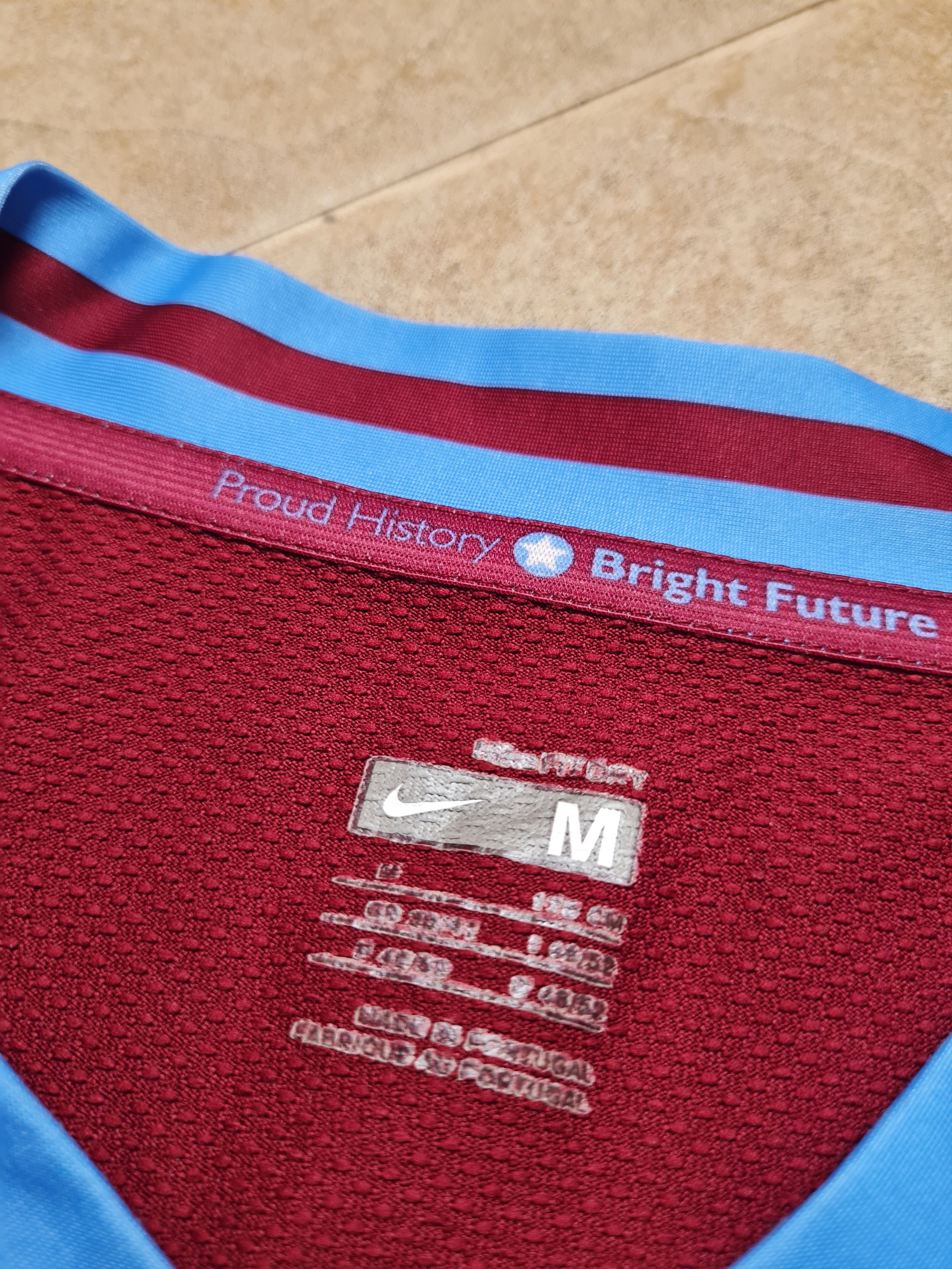 Nike Nike Aston Villa Home Soccer Shirt 2008/09 Adults Size US M / EU 48-50 / 2 - 7 Thumbnail